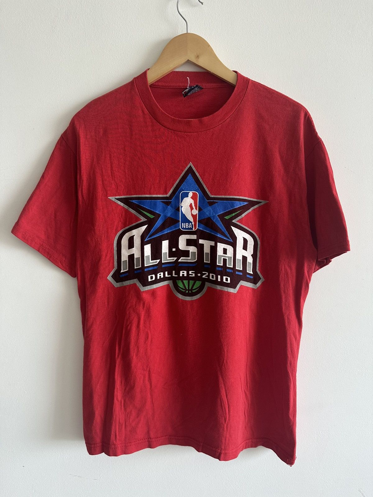 NBA × Rap Tees × Vintage Vintage All-Star NBA 2010 Dallas Raptees Rare sz Large USA Size US L / EU 52-54 / 3 - 4 Thumbnail