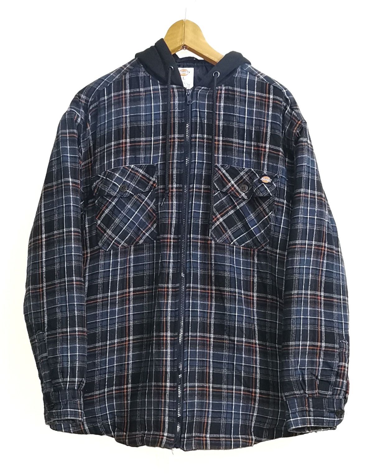 Dickies Dickies Flannel Hoodie Jacket Size US M / EU 48-50 / 2 - 2 Thumbnail