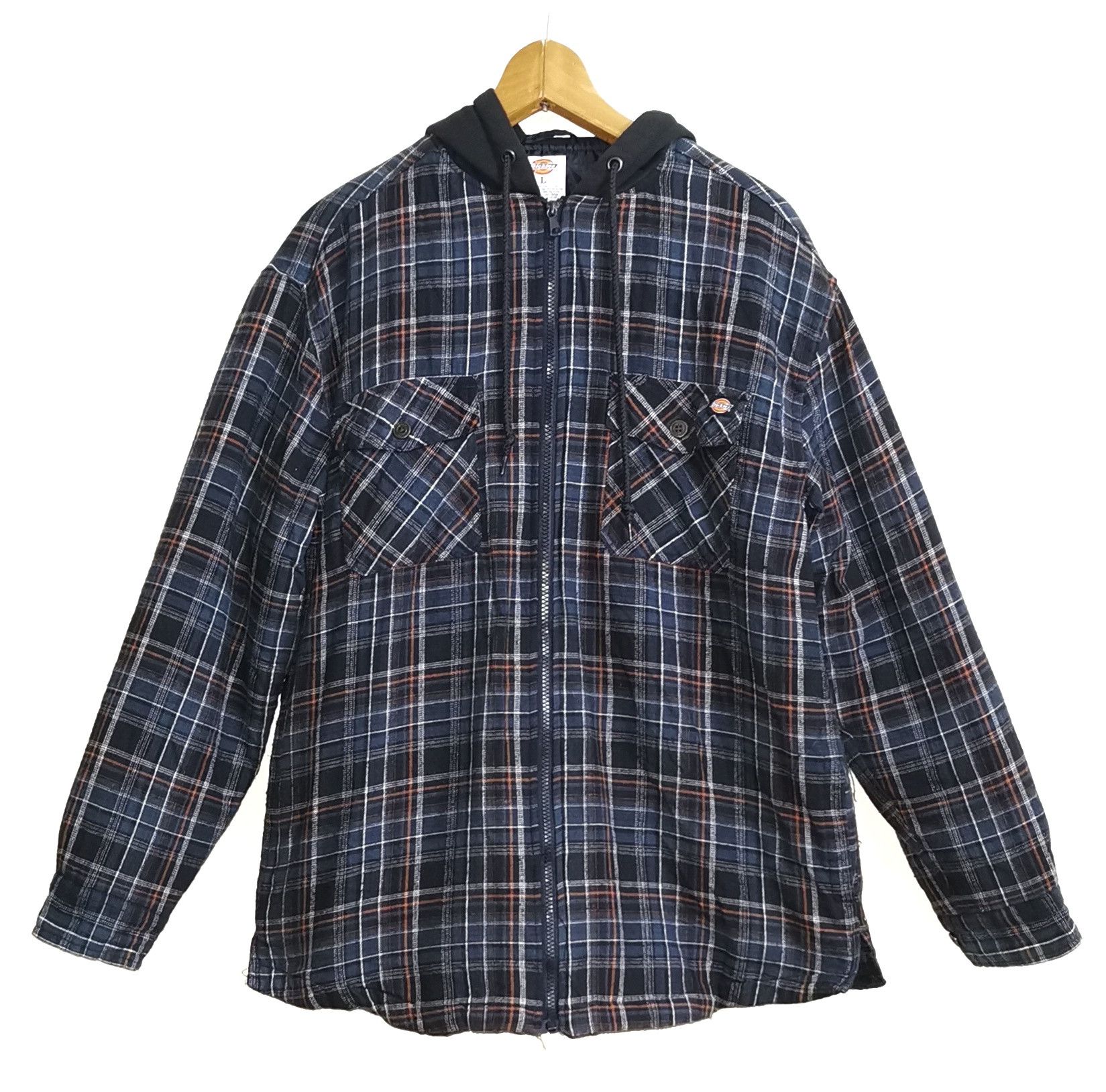Dickies Flannel Hoodie Jacket