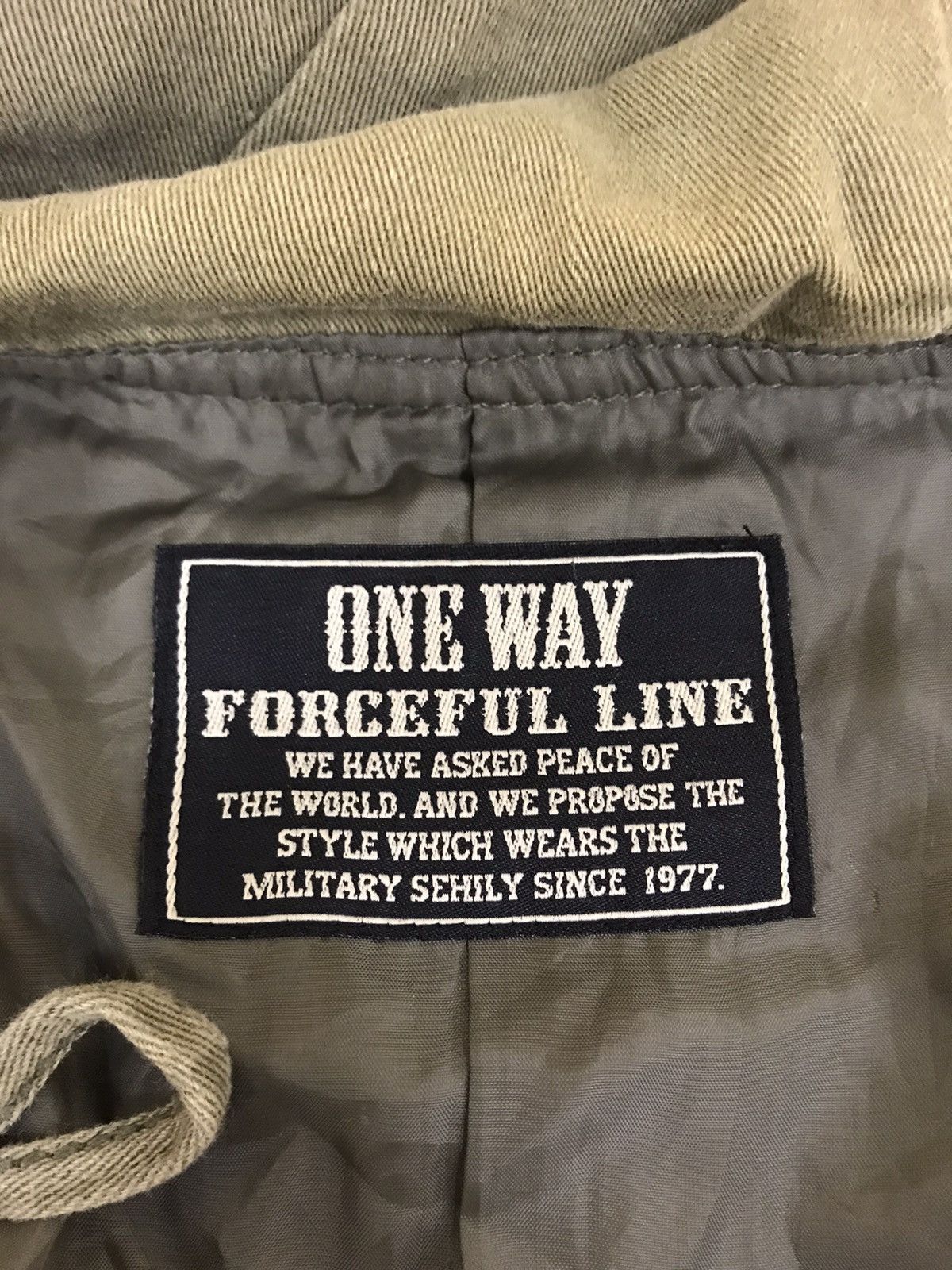 Vintage One Way Forceful Line Military Sehily Long Jacket Size S / US 4 / IT 40 - 17 Thumbnail