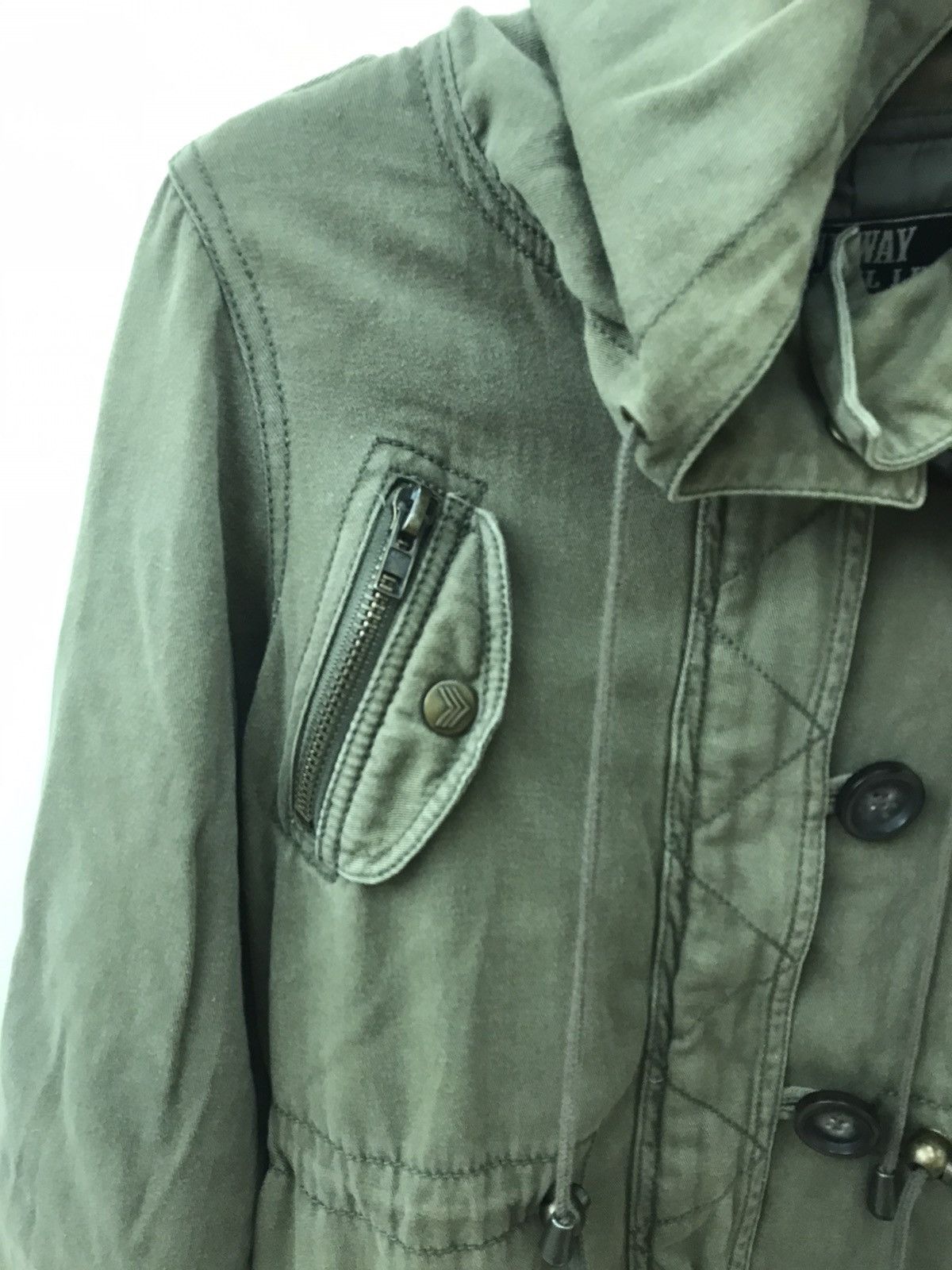 Vintage One Way Forceful Line Military Sehily Long Jacket Size S / US 4 / IT 40 - 12 Thumbnail