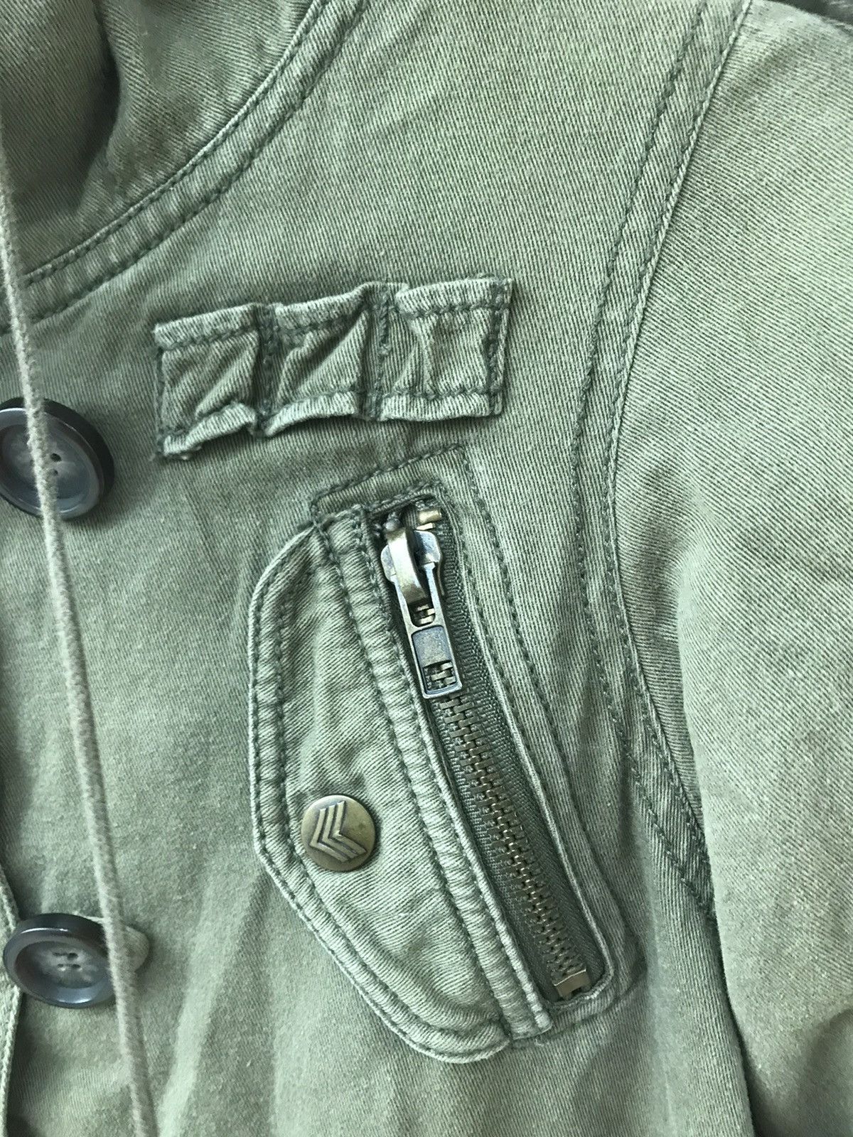 Vintage One Way Forceful Line Military Sehily Long Jacket Size S / US 4 / IT 40 - 7 Thumbnail