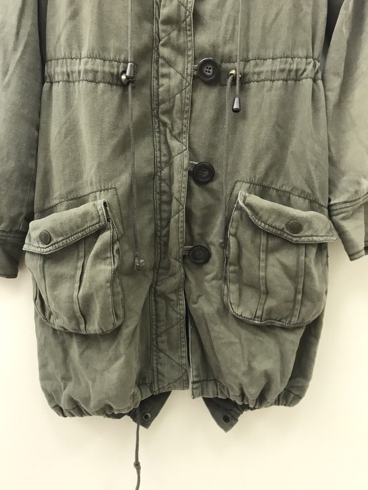 Vintage One Way Forceful Line Military Sehily Long Jacket Size S / US 4 / IT 40 - 8 Thumbnail