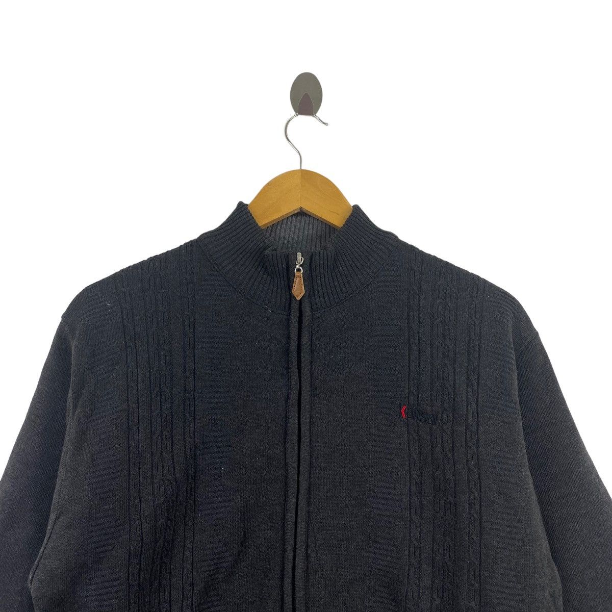 Kansai Yamamoto Vintage 90s KANSAI YAMAMOTO Japanese Brand Full Zipper Black Size US L / EU 52-54 / 3 - 2 Thumbnail