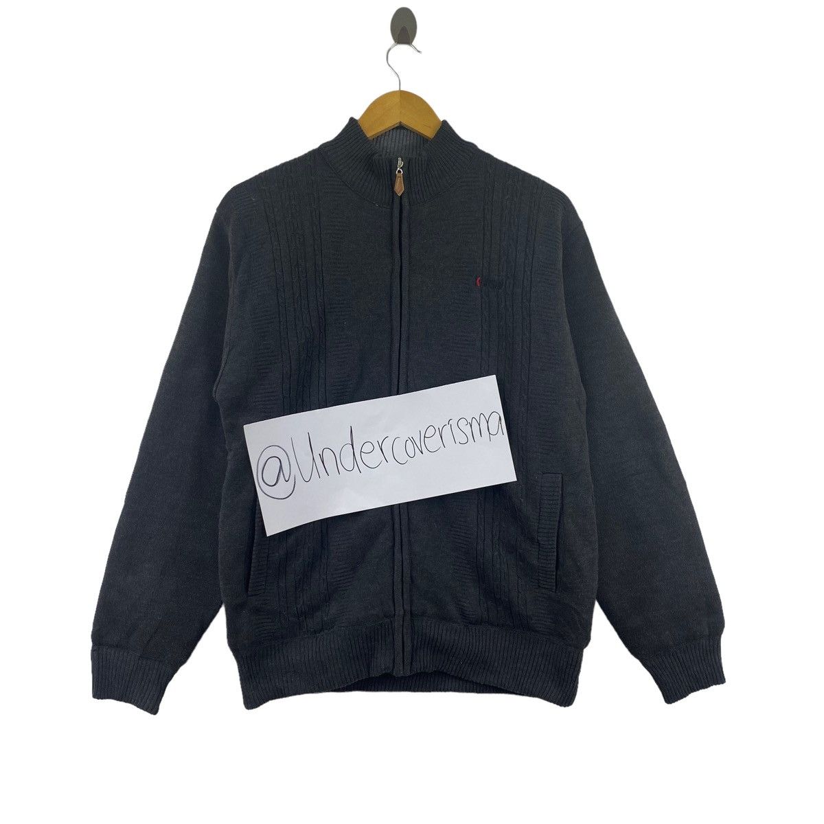 Kansai Yamamoto Vintage 90s KANSAI YAMAMOTO Japanese Brand Full Zipper Black Size US L / EU 52-54 / 3 - 1 Thumbnail