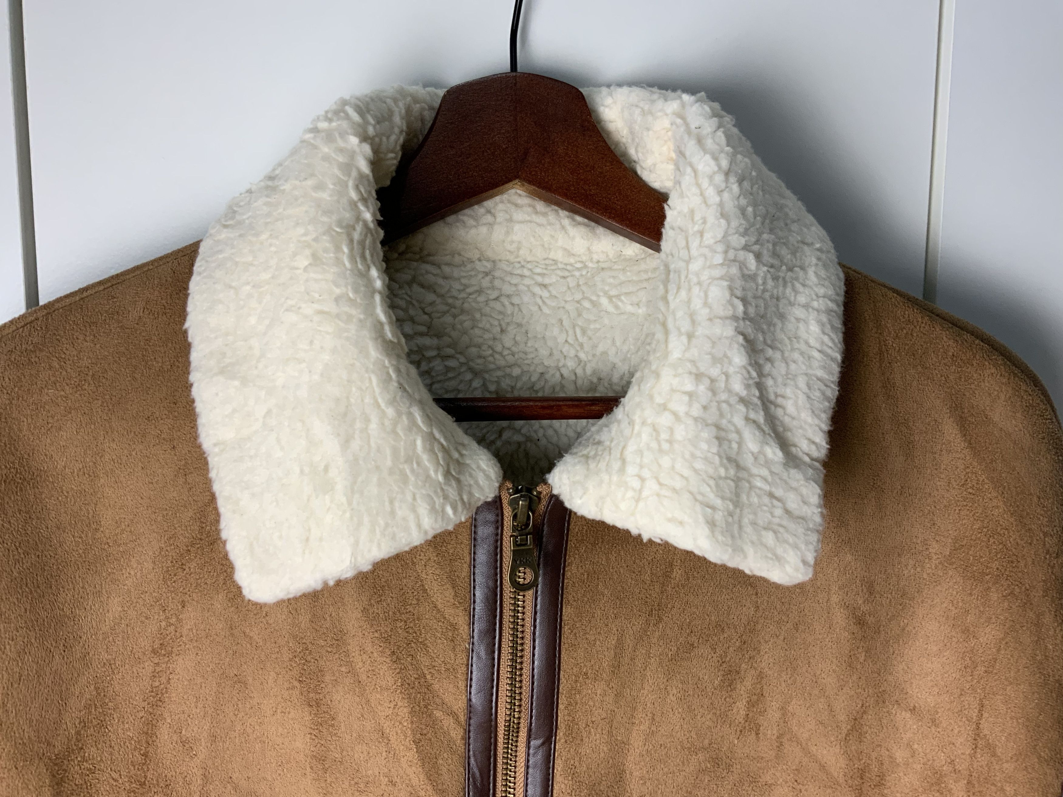 Japanese Brand Faux Fur Leather Winter Session Light Jacket Size US M / EU 48-50 / 2 - 3 Thumbnail