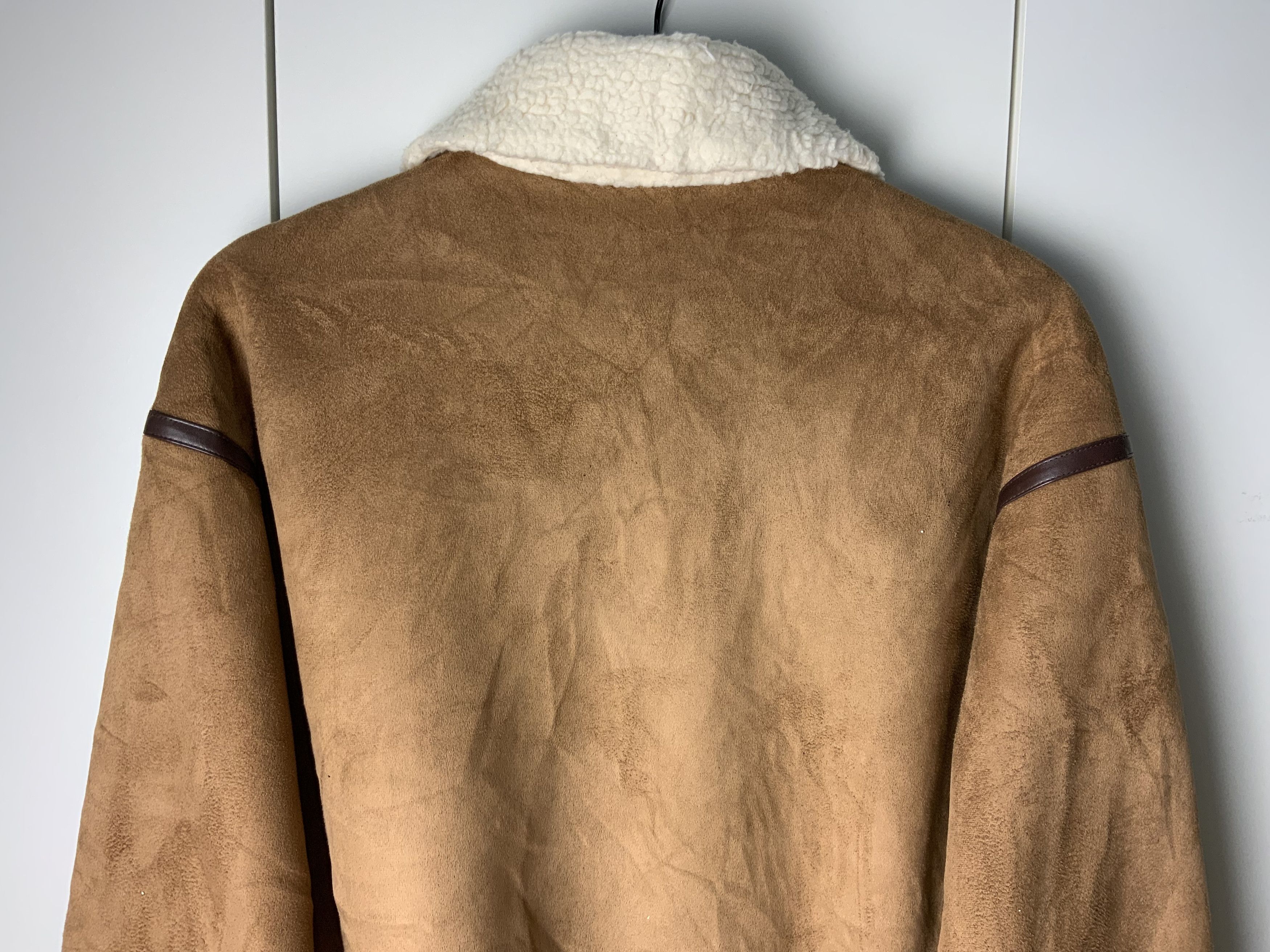 Japanese Brand Faux Fur Leather Winter Session Light Jacket Size US M / EU 48-50 / 2 - 7 Thumbnail