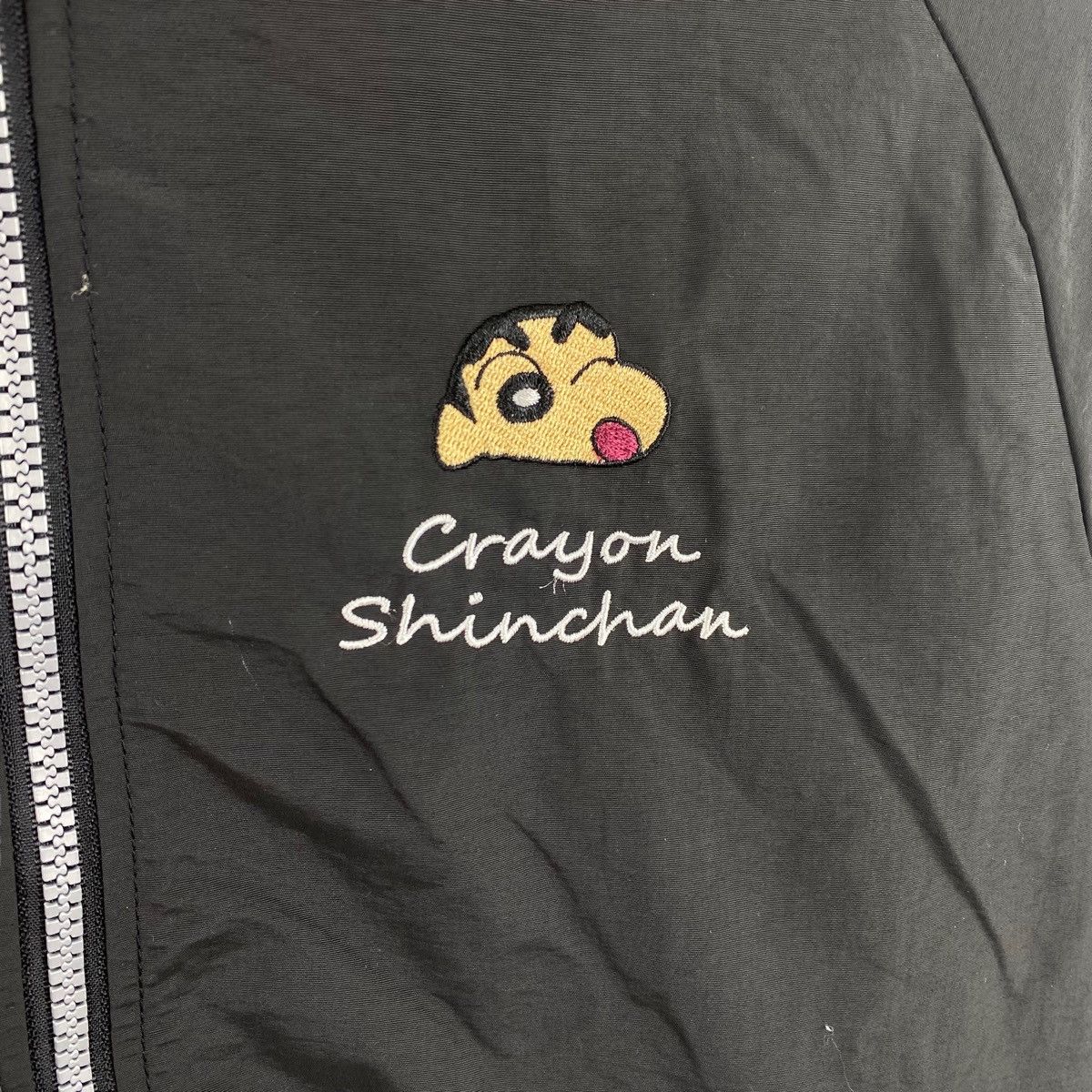 Other Vintage 90s CRAYON SHINCHAN Anime Logo Strips Black Size US M / EU 48-50 / 2 - 4 Thumbnail