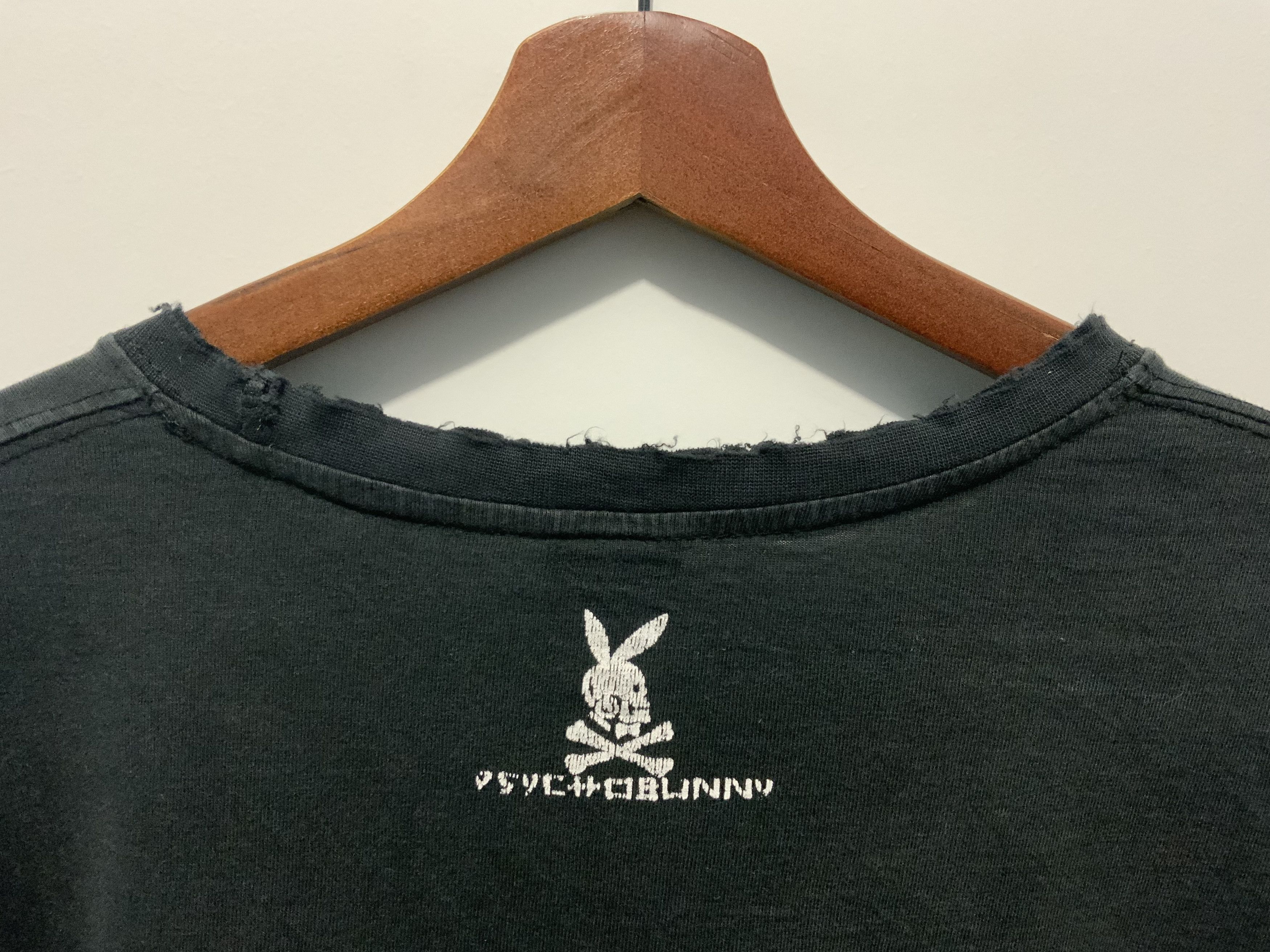 Psycho Bunny Psycho Bunny Distressed Avant Garde Kmrii Style Tee Size US M / EU 48-50 / 2 - 6 Thumbnail