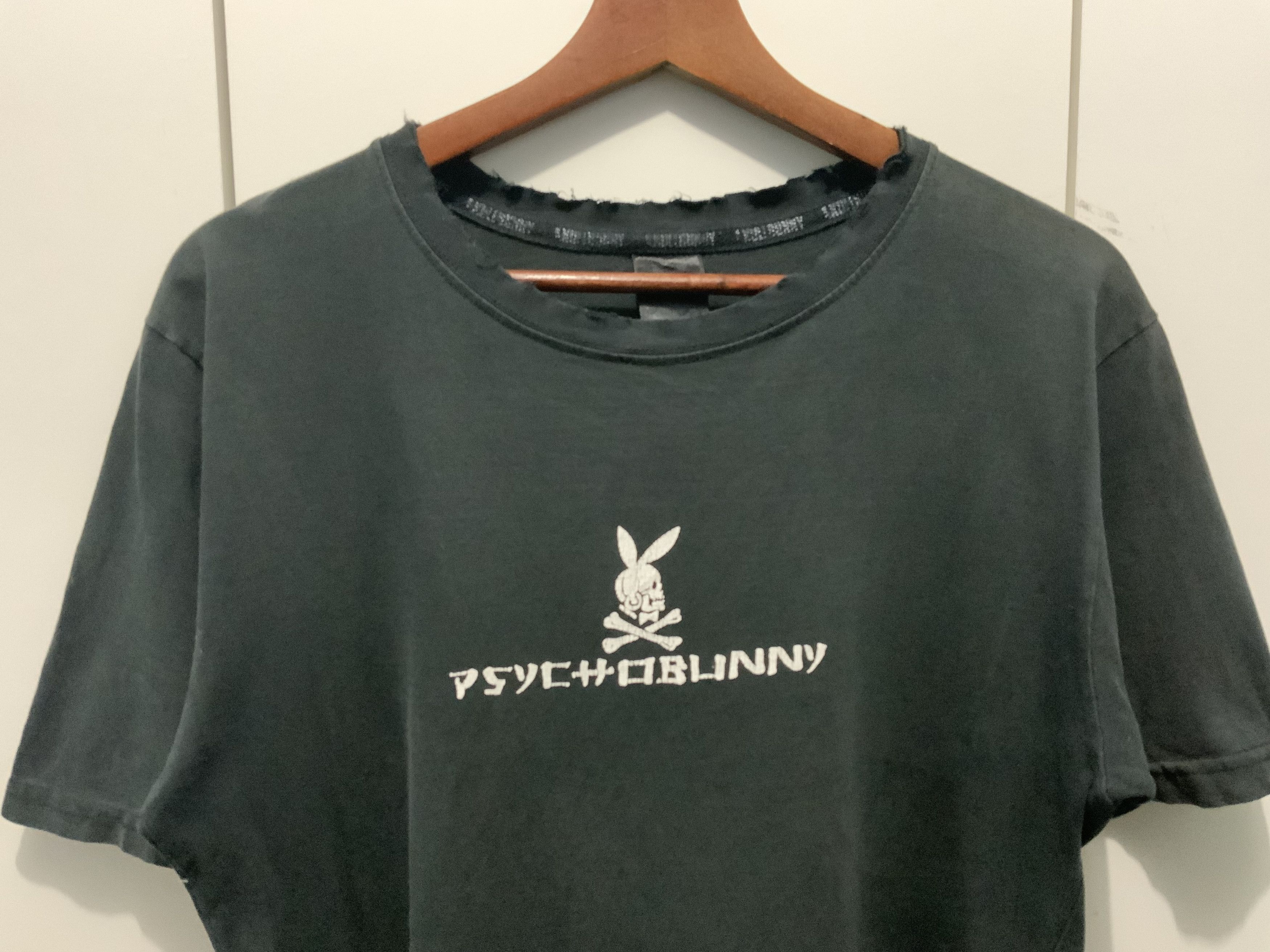 Psycho Bunny Psycho Bunny Distressed Avant Garde Kmrii Style Tee Size US M / EU 48-50 / 2 - 5 Thumbnail
