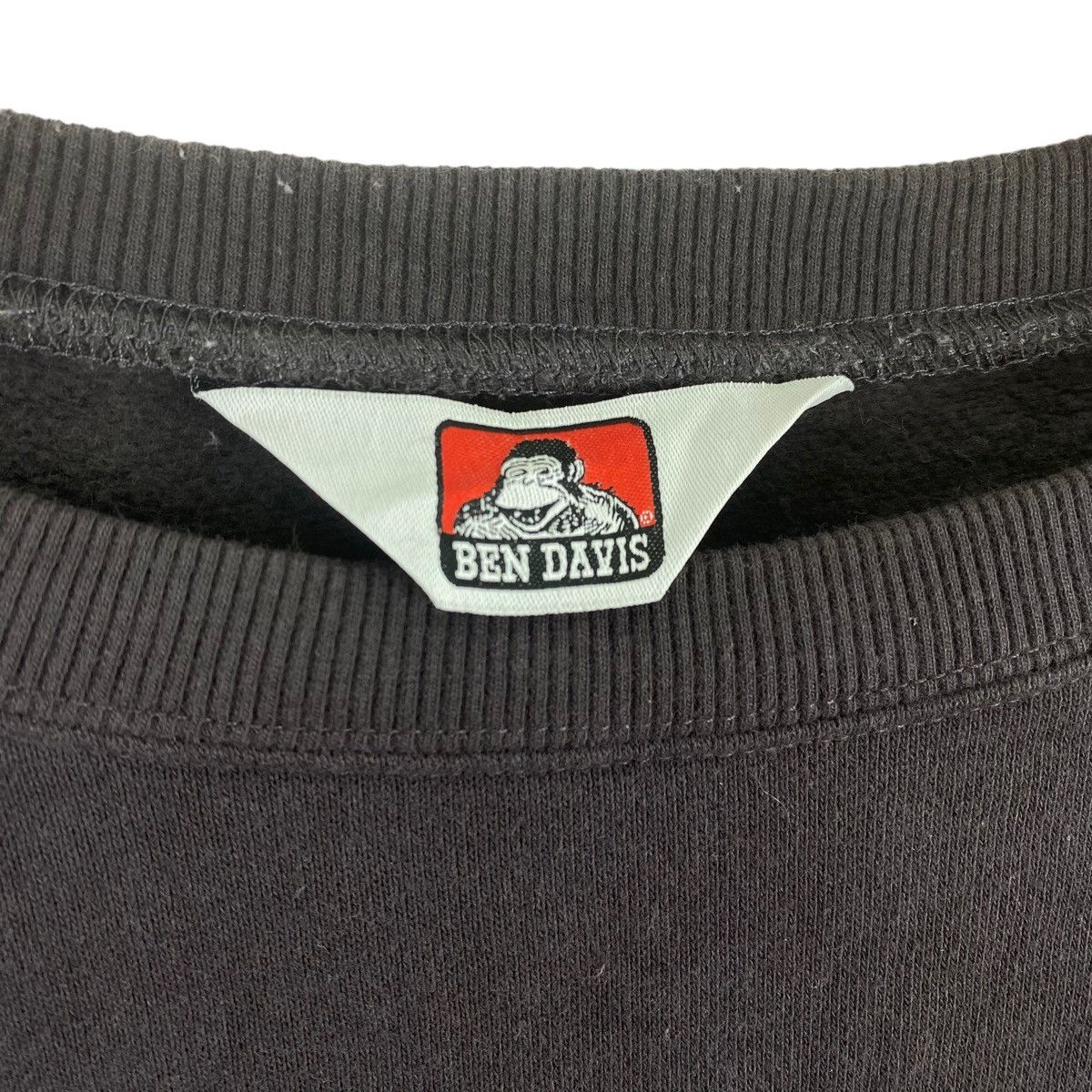 Ben Davis Vintage 90s BEN DAVIS Streetwear Black Sweatshirt Size US L / EU 52-54 / 3 - 5 Thumbnail