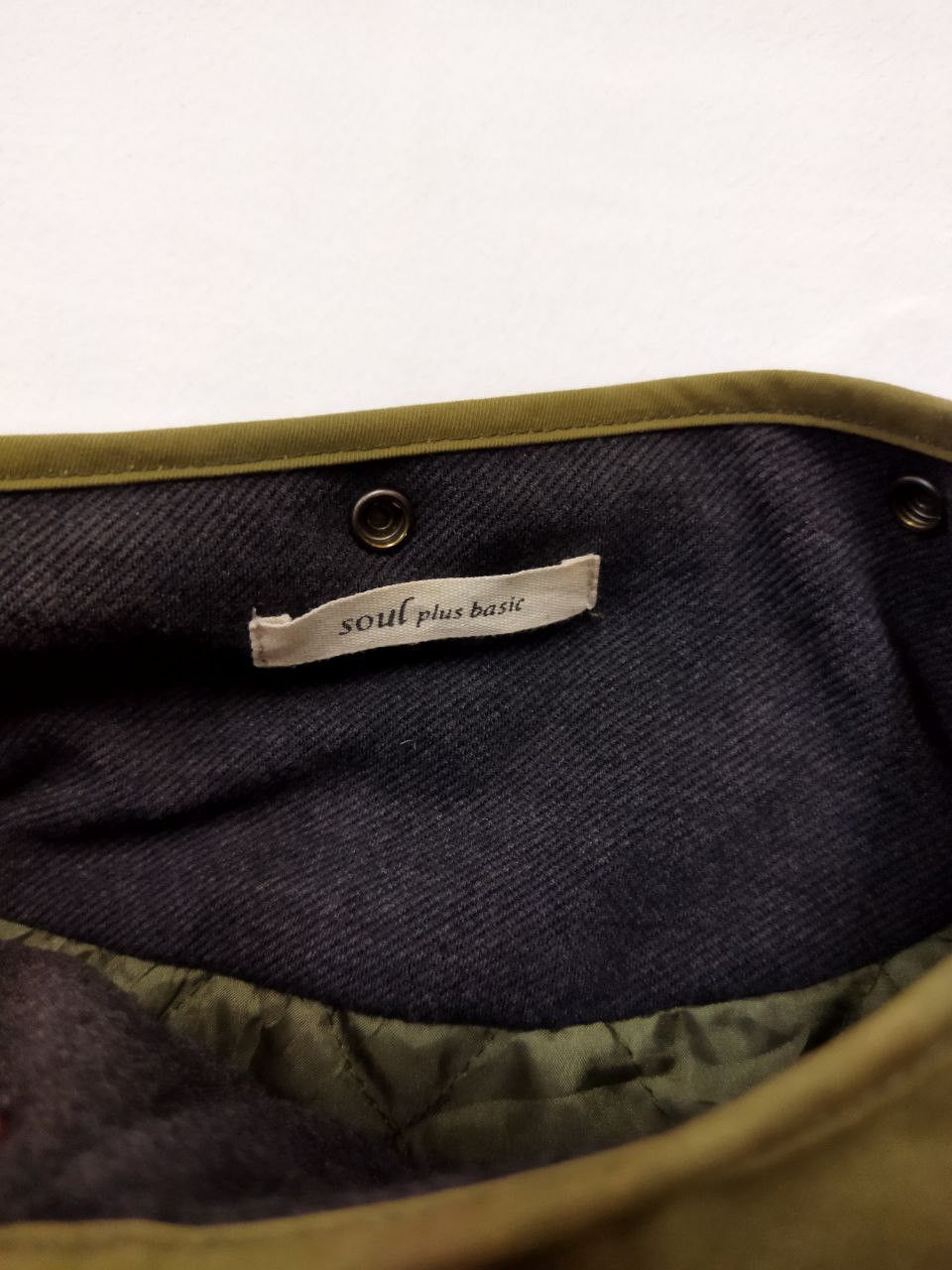 Japanese Brand Soul Plus Basic Army Style Distressed Vest Size US L / EU 52-54 / 3 - 8 Thumbnail