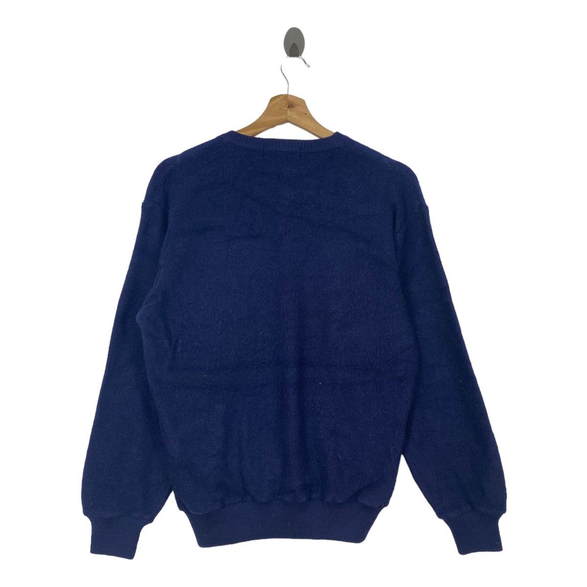 Vintage Vintage 90s JACK NICKLAUS Golf Check Tartan Blue Sweatshirt Size US M / EU 48-50 / 2 - 8 Thumbnail