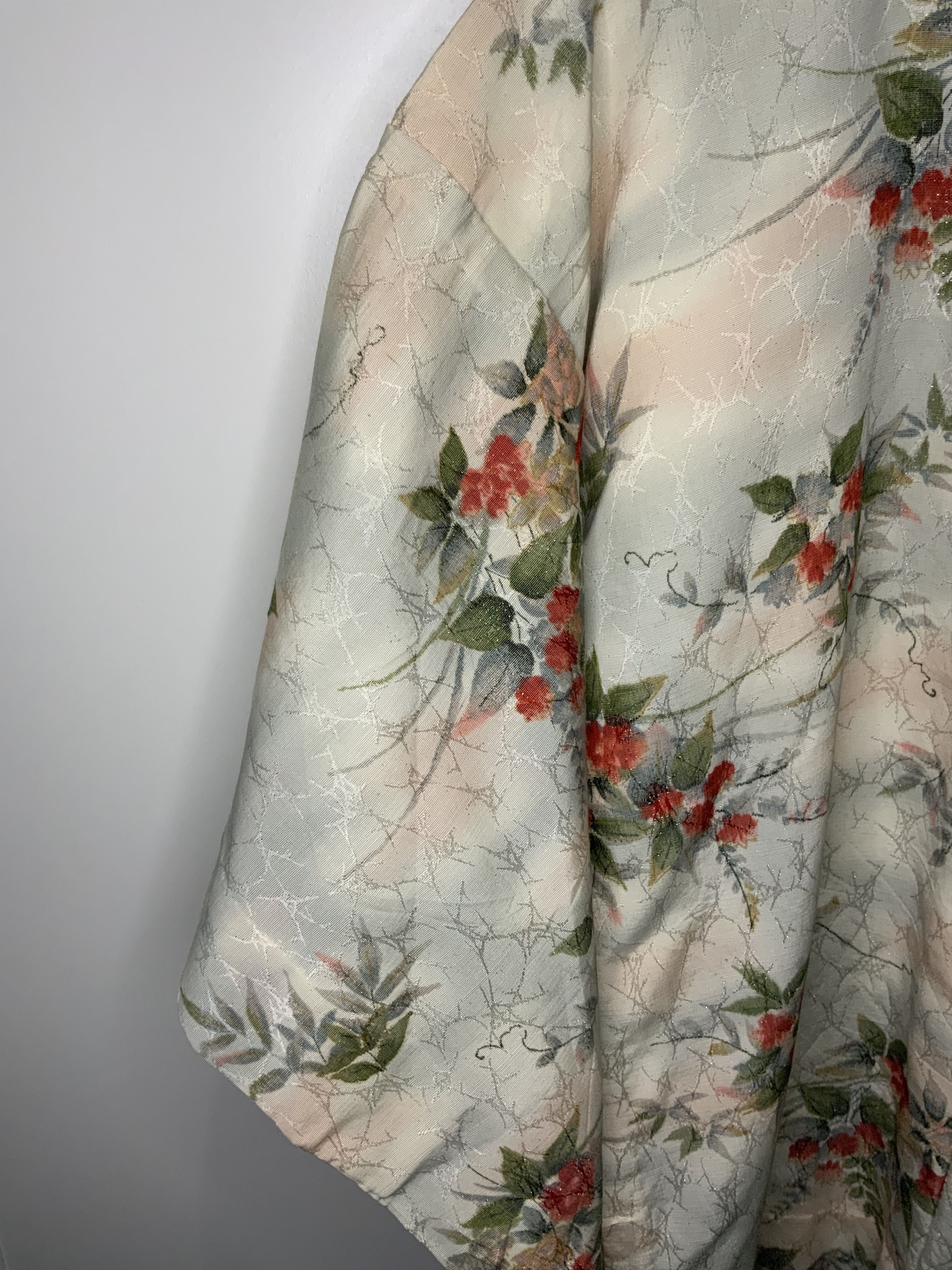 Vintage Vintage Cardigan Kimono Floral Japanese Traditional Size US L / EU 52-54 / 3 - 14 Thumbnail