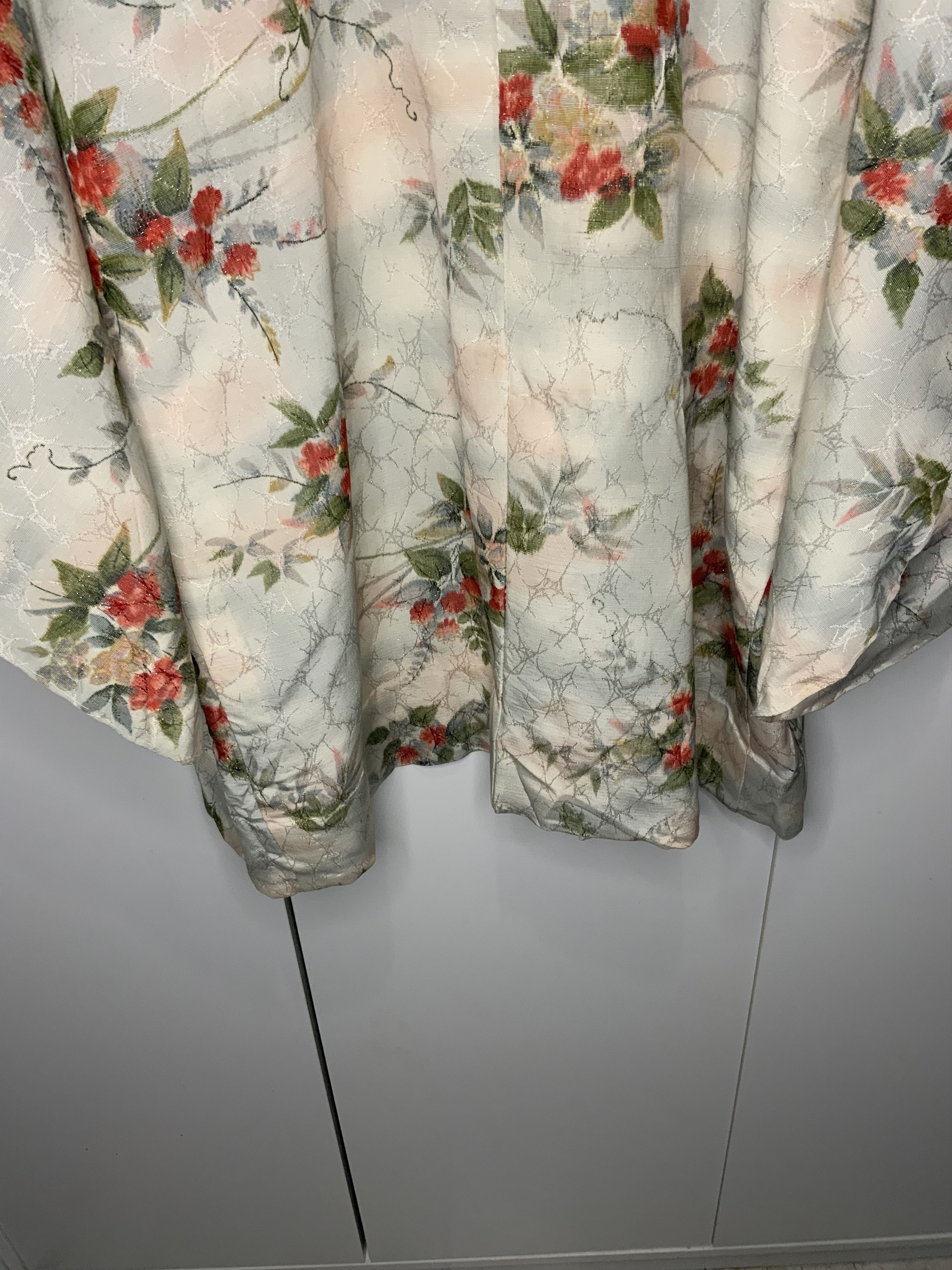 Vintage Vintage Cardigan Kimono Floral Japanese Traditional Size US L / EU 52-54 / 3 - 15 Thumbnail