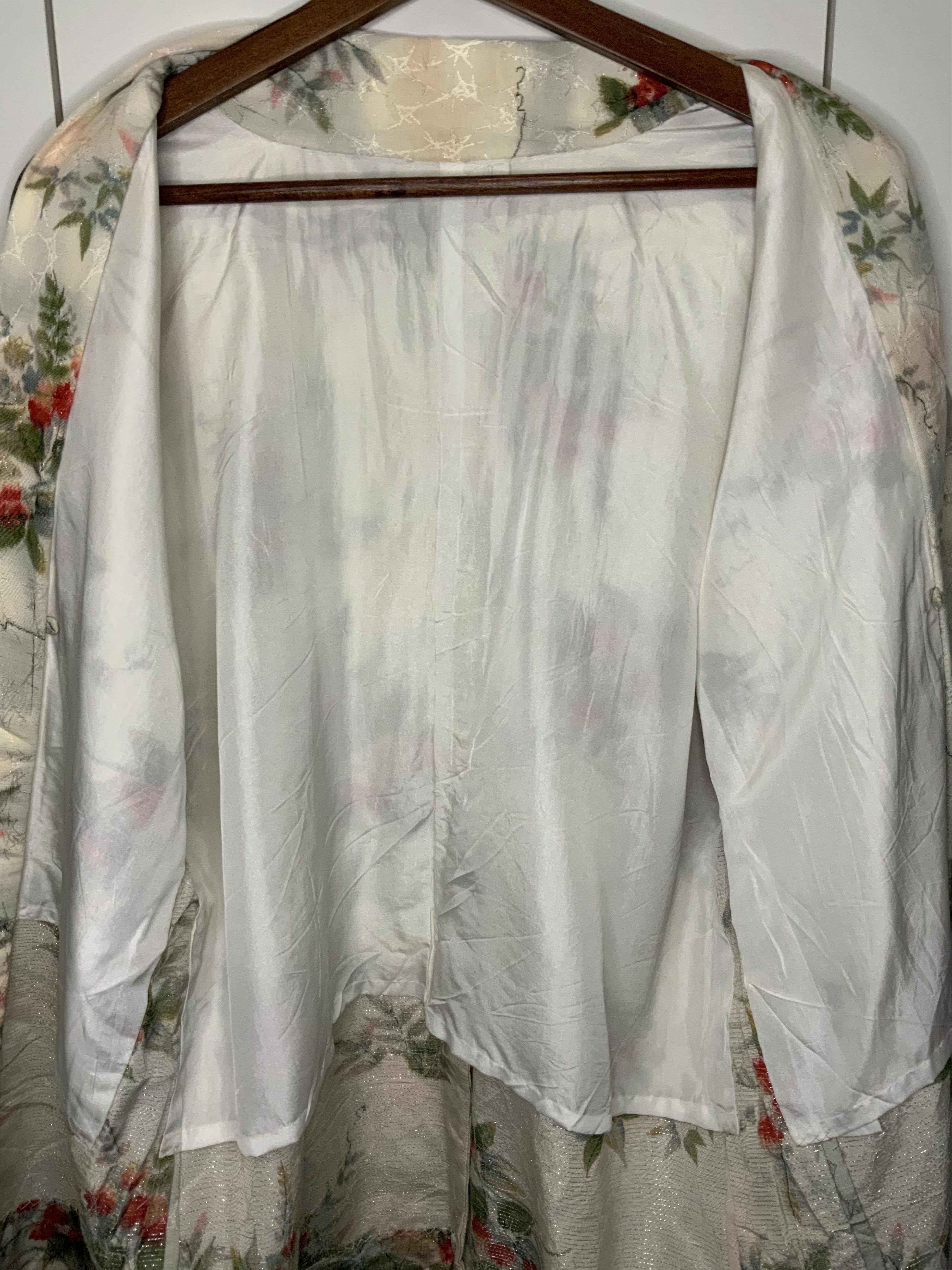 Vintage Vintage Cardigan Kimono Floral Japanese Traditional Size US L / EU 52-54 / 3 - 11 Thumbnail