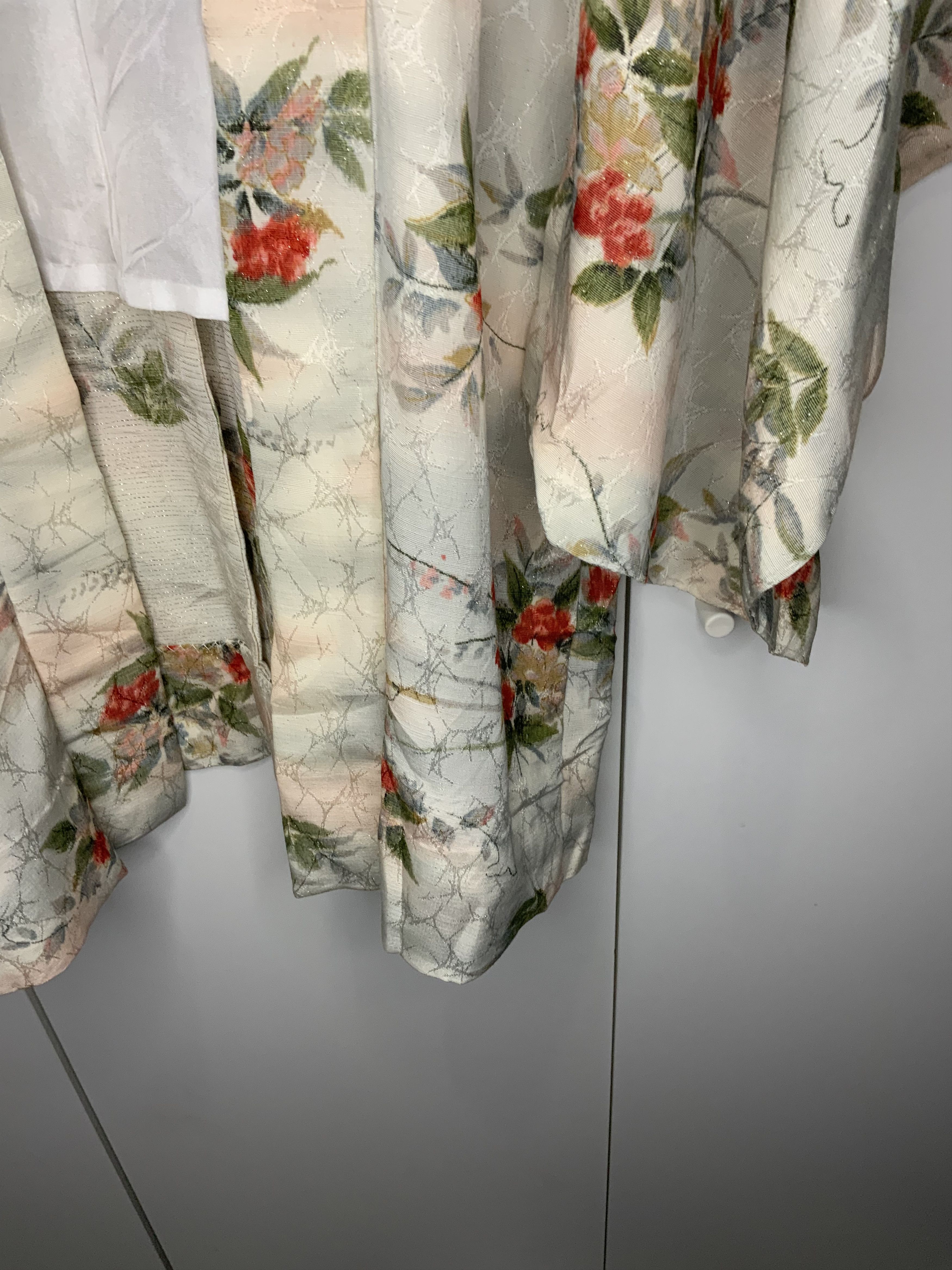 Vintage Vintage Cardigan Kimono Floral Japanese Traditional Size US L / EU 52-54 / 3 - 7 Thumbnail
