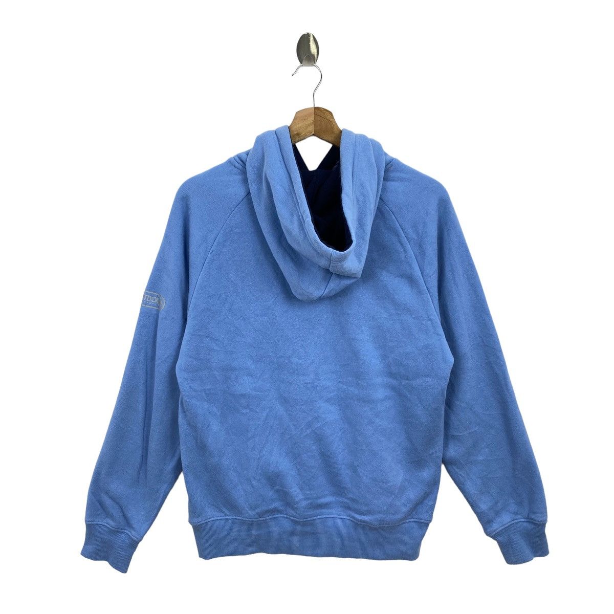 Other Vintage 90s OUTDOOR PRODUCT Big Logo Print Blue Hoodie Size US M / EU 48-50 / 2 - 8 Thumbnail