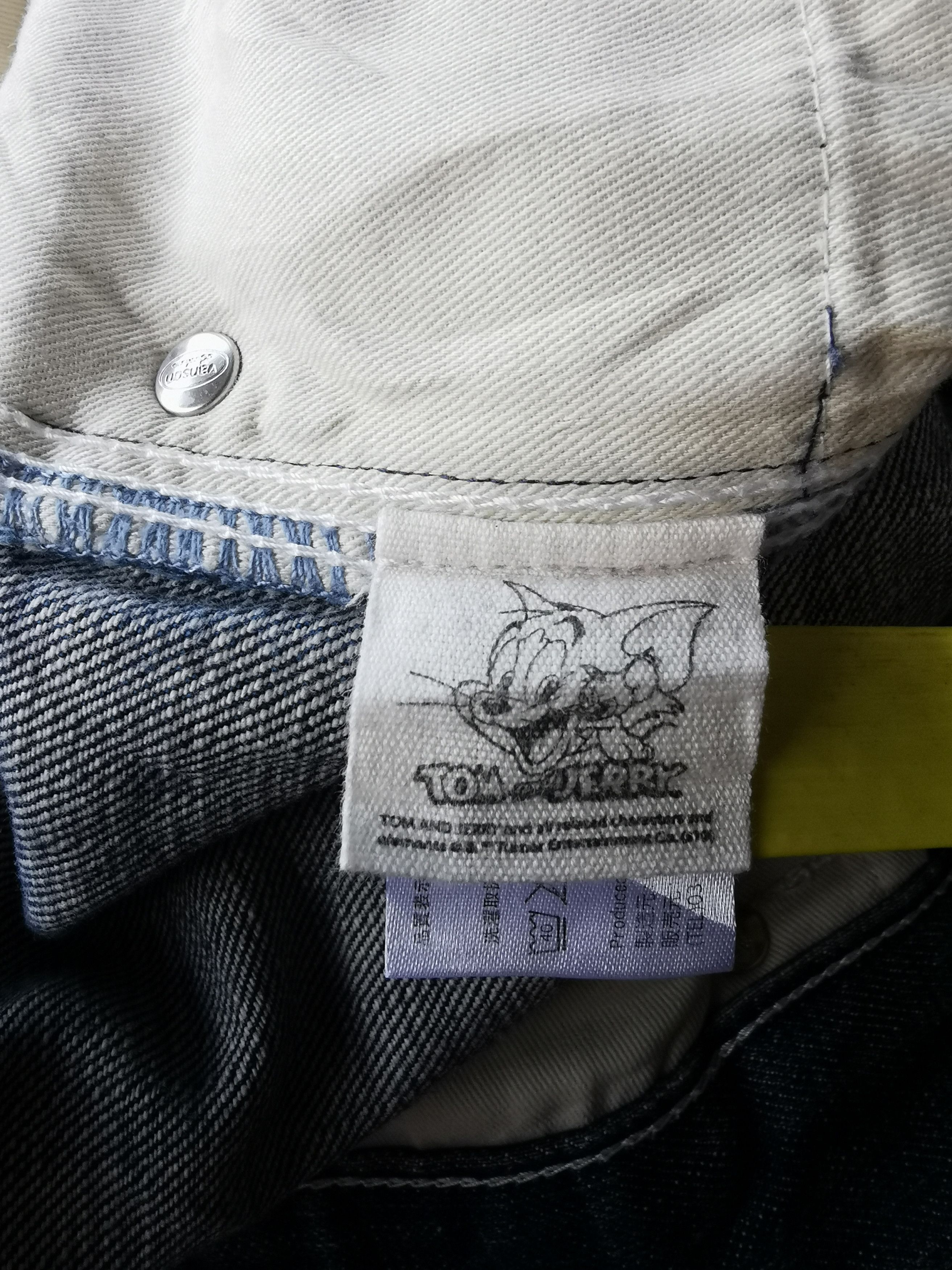 Vanson Leathers Vanson X Tom & Jerry Straight Cut Distressed Denim Size US 32 / EU 48 - 12 Thumbnail