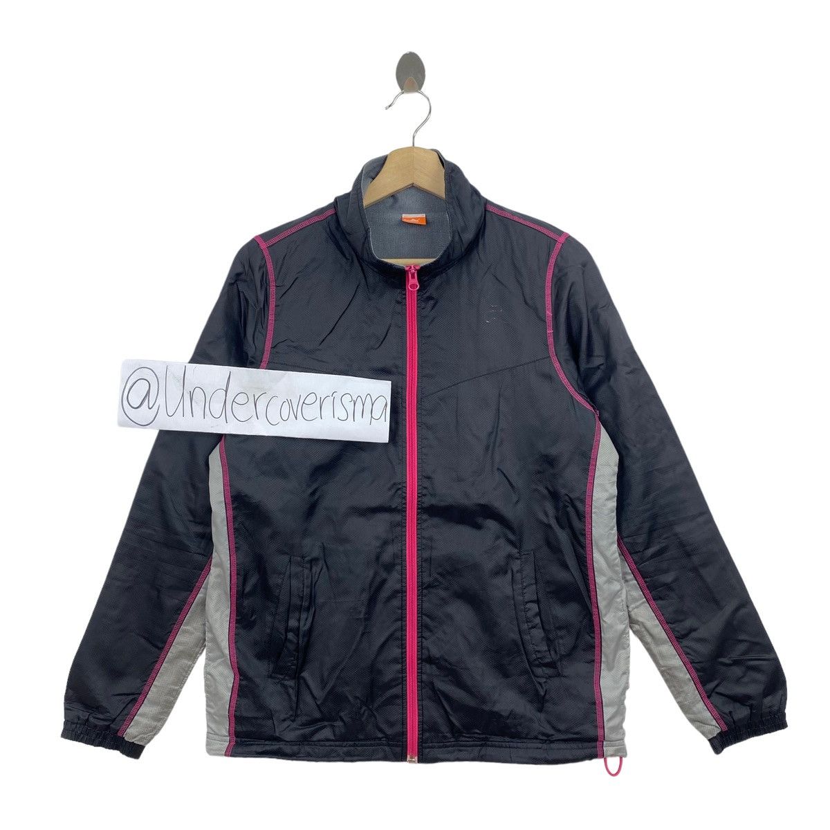 Puma × Vintage Vintage PUMA SPORTLIFESTYLE Full Zipper Black Sweater Size US M / EU 48-50 / 2 - 1 Thumbnail