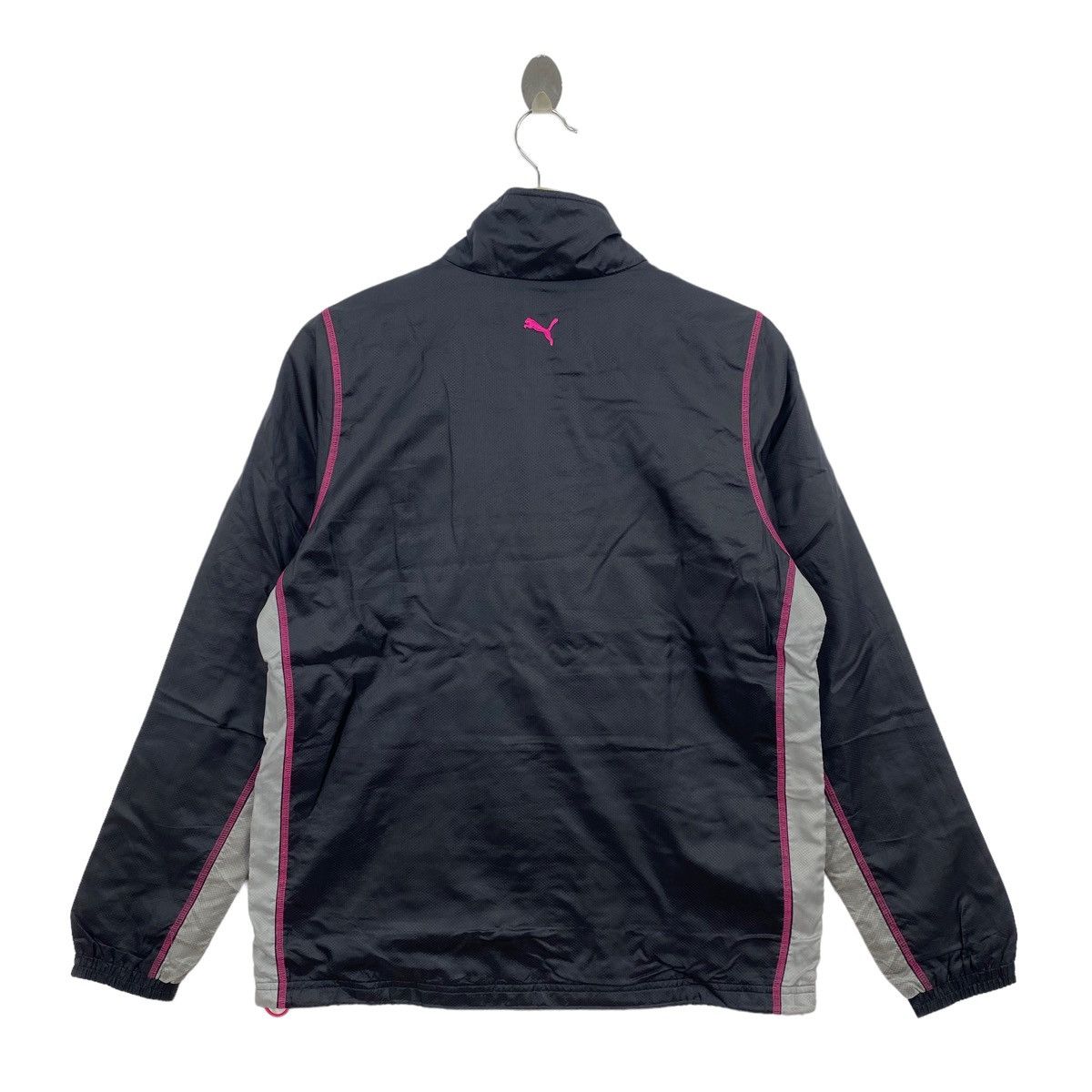 Puma × Vintage Vintage PUMA SPORTLIFESTYLE Full Zipper Black Sweater Size US M / EU 48-50 / 2 - 6 Thumbnail