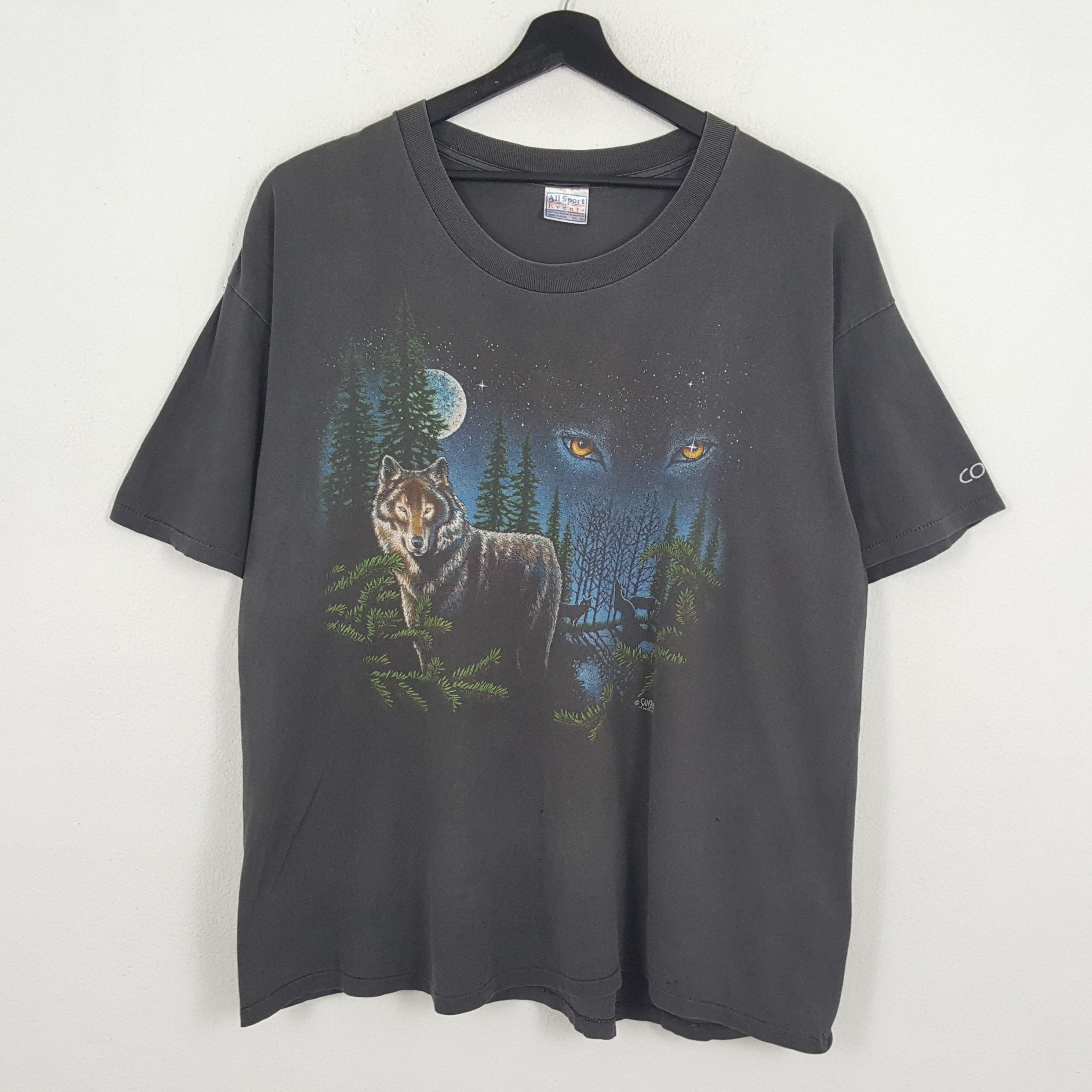 Fox Animal Habitat Streetwear Style SANSEGAL Vintage Tshirt