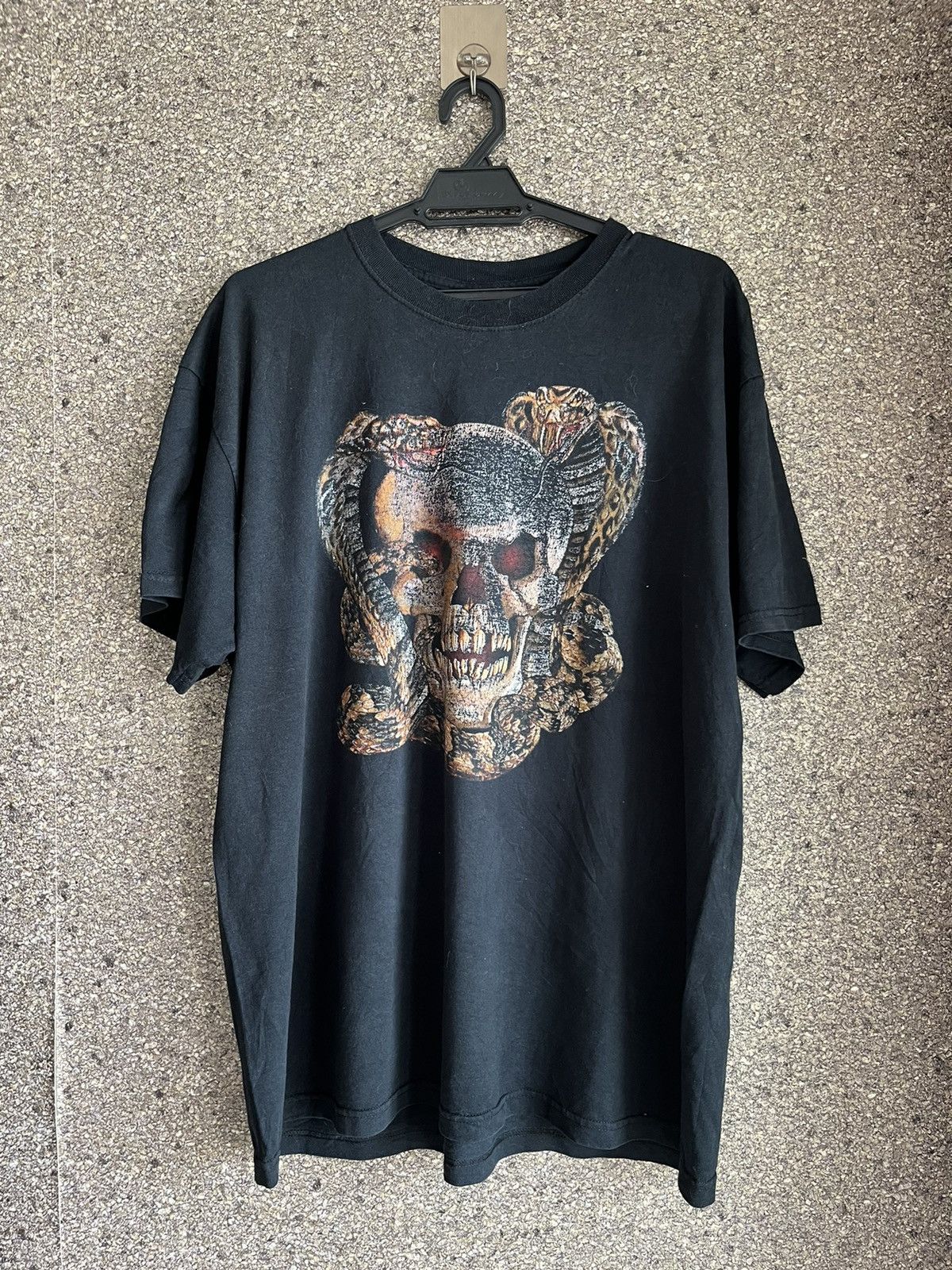 image of Vintage Tshirt Ft44 in Black, Men's (Size XL)