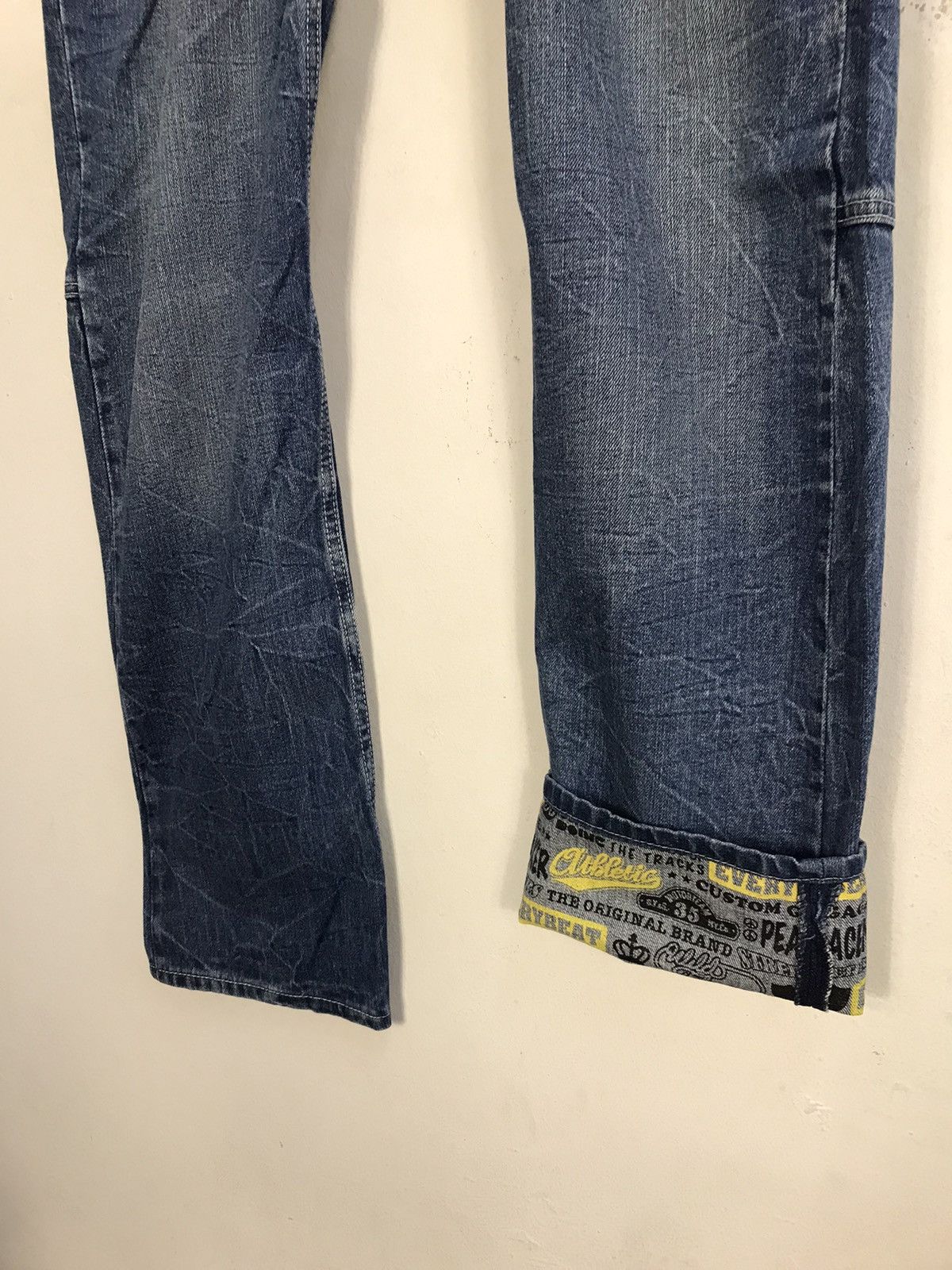 Japanese Brand × Vintage Vintage Dominate Double Waist Back Side Pocket Design Jeans Size US 34 / EU 50 - 5 Thumbnail
