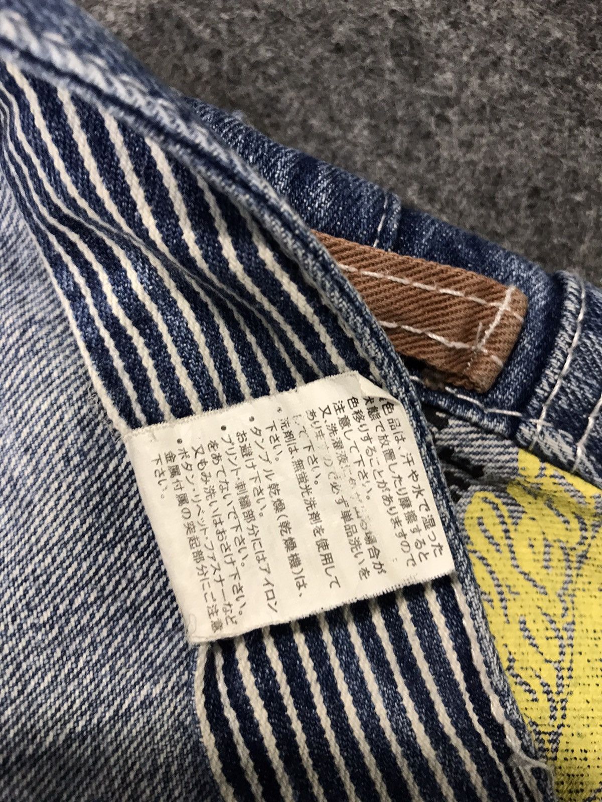 Japanese Brand × Vintage Vintage Dominate Double Waist Back Side Pocket Design Jeans Size US 34 / EU 50 - 16 Thumbnail