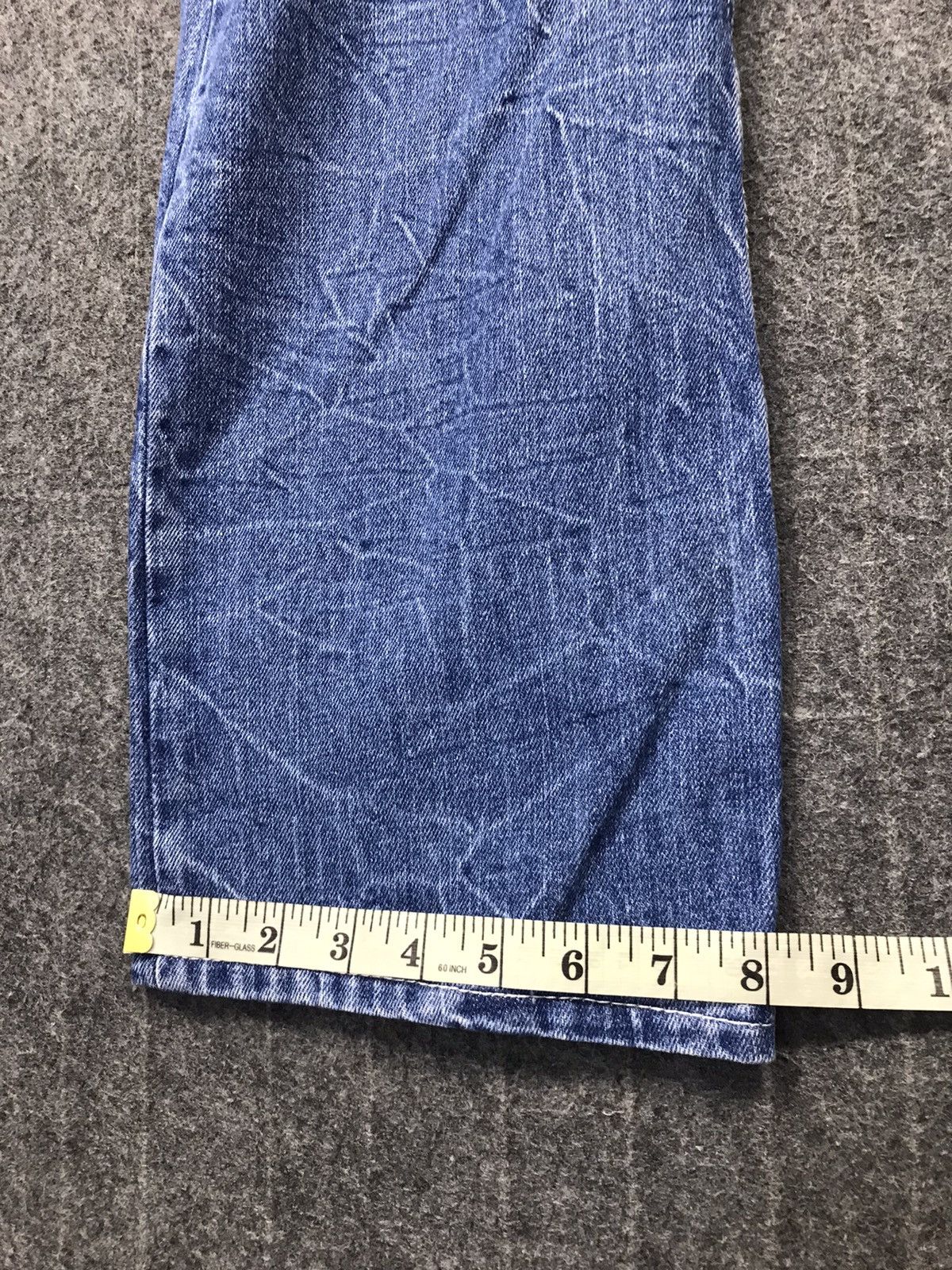 Japanese Brand × Vintage Vintage Dominate Double Waist Back Side Pocket Design Jeans Size US 34 / EU 50 - 21 Thumbnail