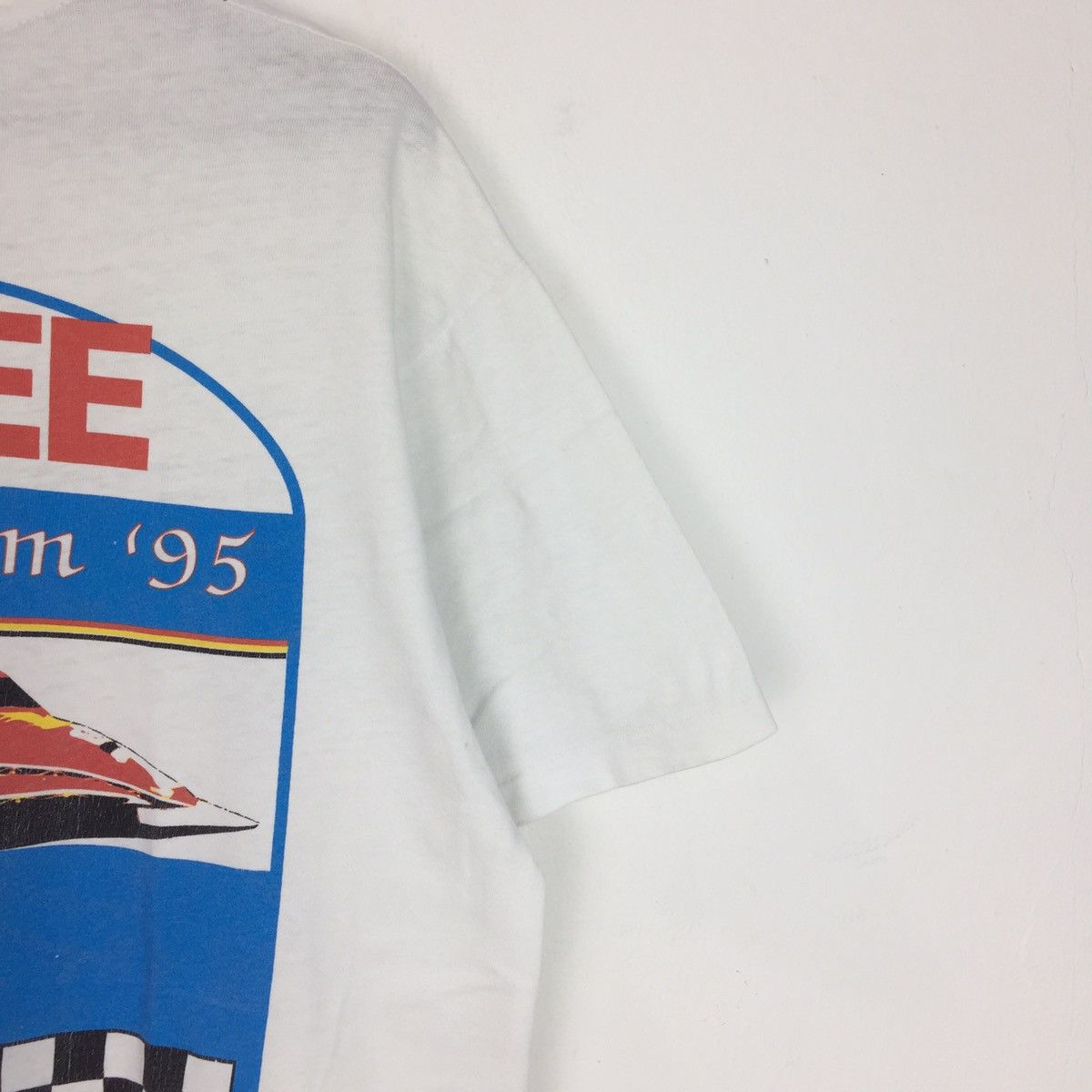Hanes Vinatge Frazee F1 Racing Team‘95 Hanes Beffy Tee Size US L / EU 52-54 / 3 - 18 Thumbnail