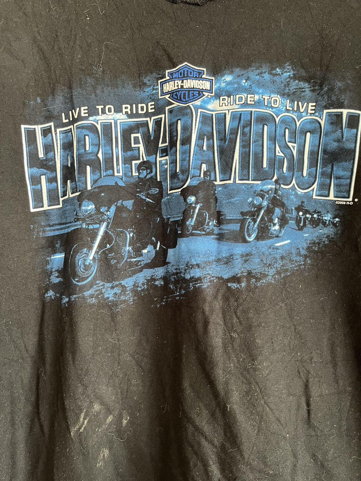 Vintage Harley davidson ft44 Size US XL / EU 56 / 4 - 2 Thumbnail