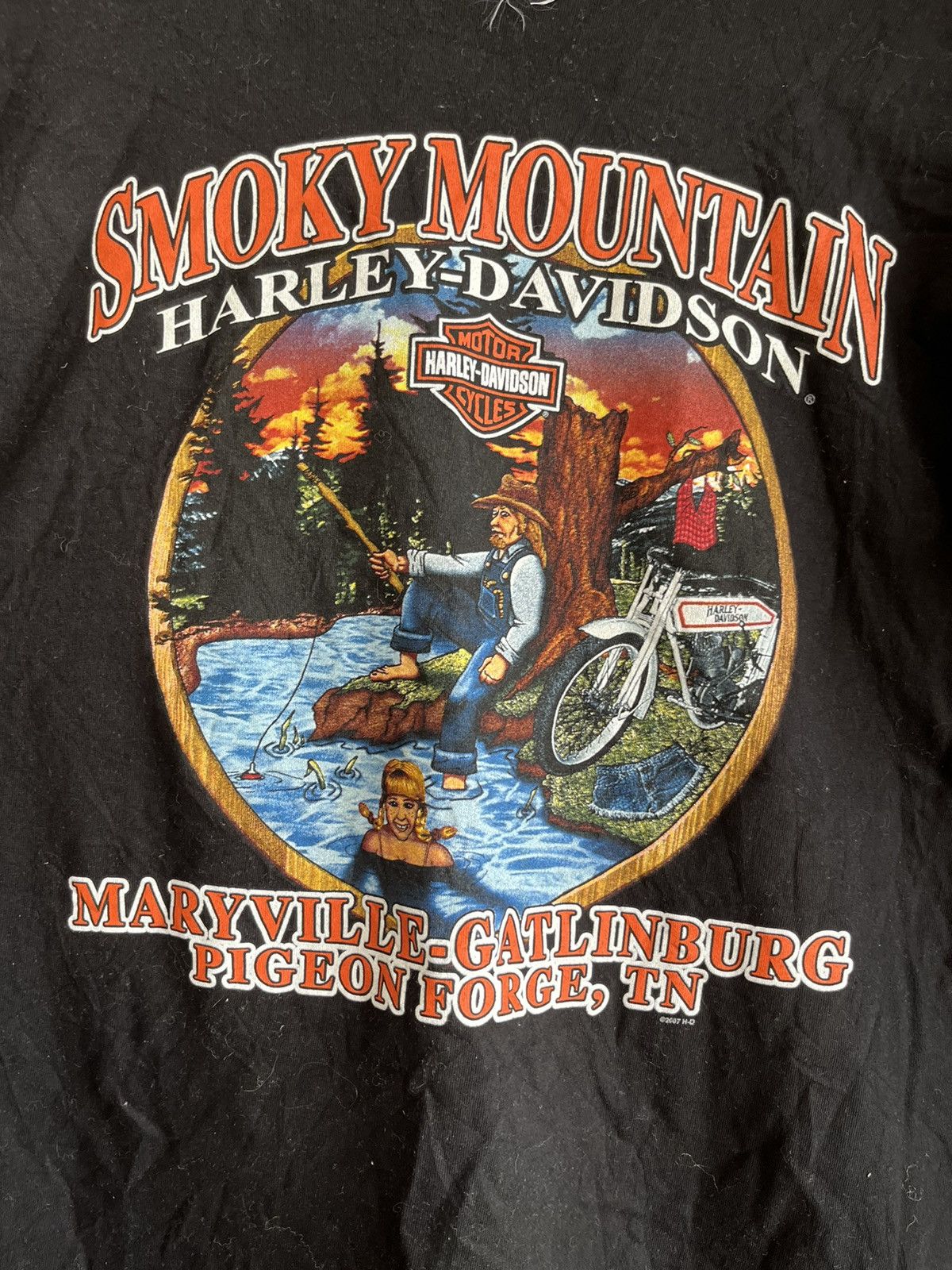 Vintage Harley davidson ft44 Size US XL / EU 56 / 4 - 4 Thumbnail