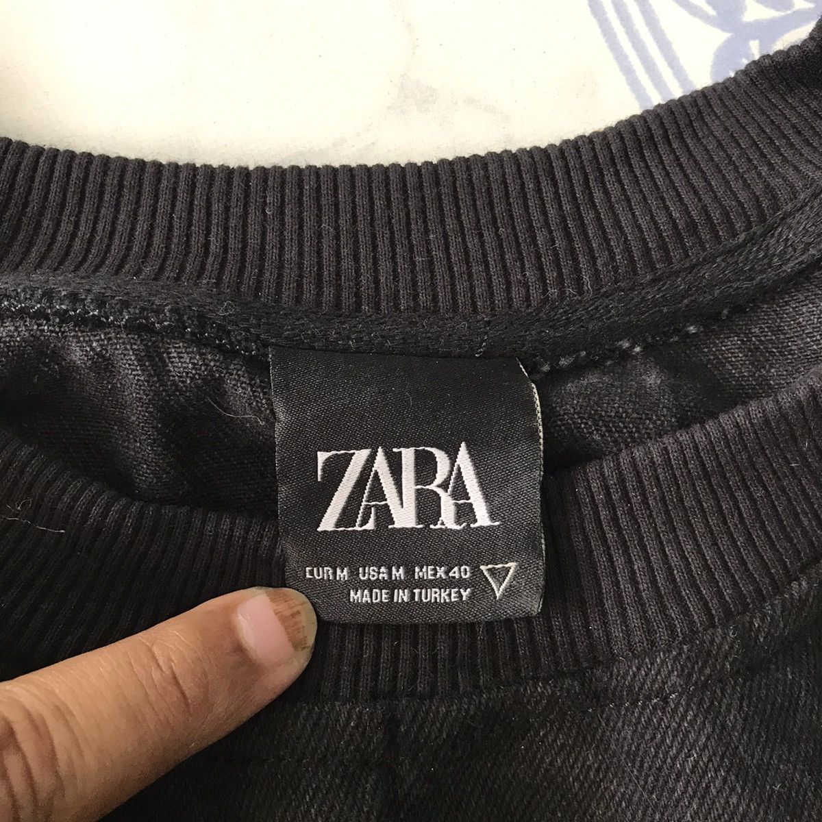 Zara Distress Zara Printed All Over Sweatshirt Like Size US M / EU 48-50 / 2 - 19 Thumbnail