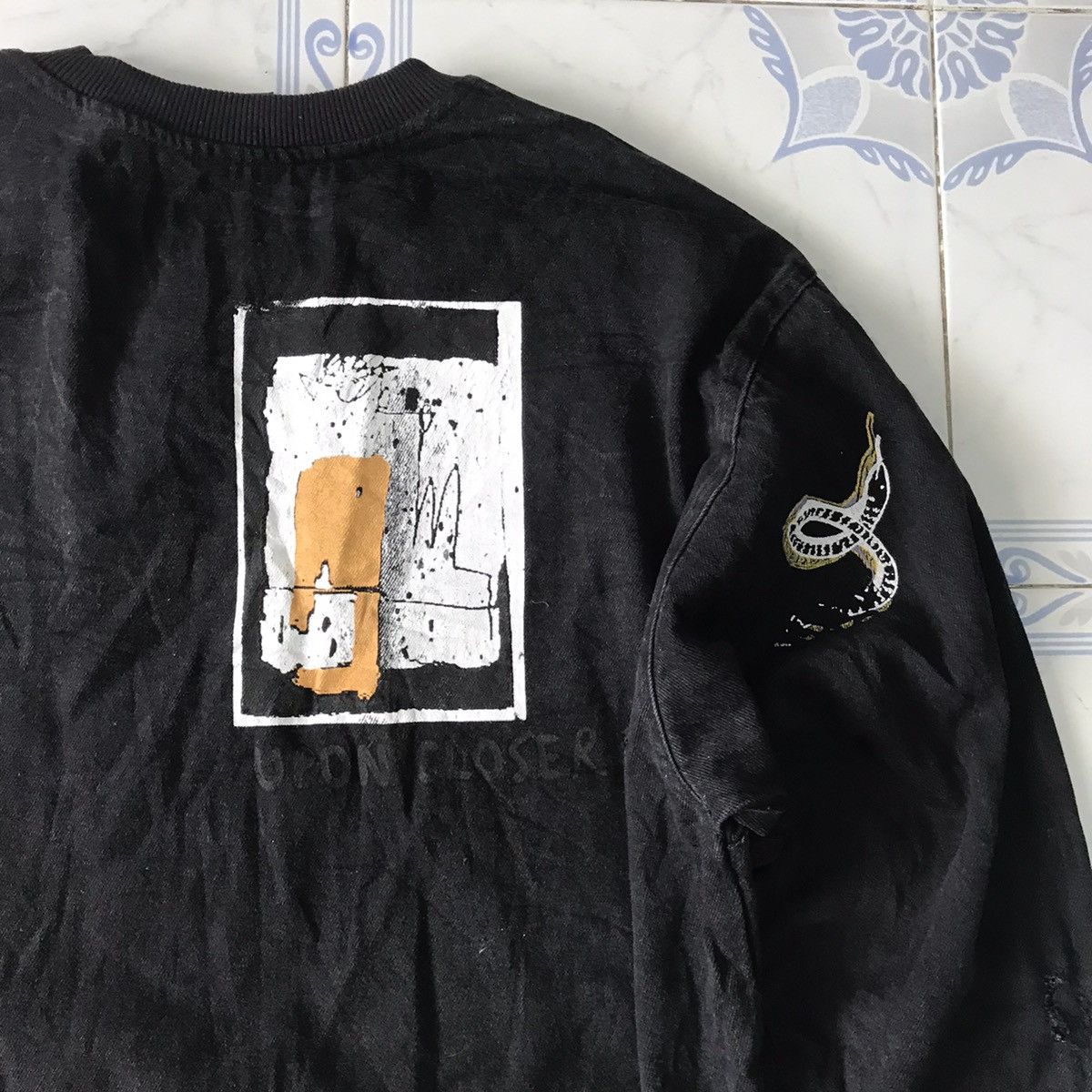 Zara Distress Zara Printed All Over Sweatshirt Like Size US M / EU 48-50 / 2 - 11 Thumbnail