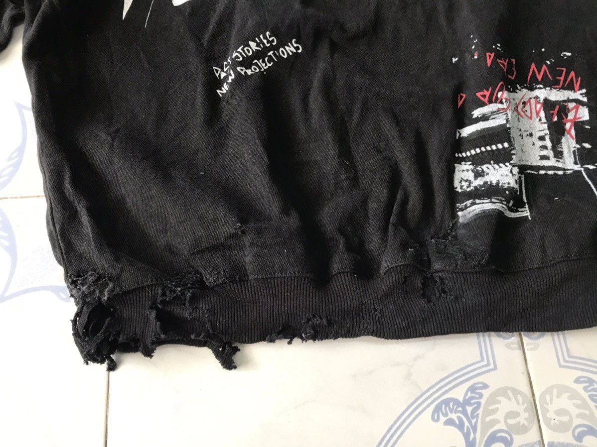 Zara Distress Zara Printed All Over Sweatshirt Like Size US M / EU 48-50 / 2 - 7 Thumbnail