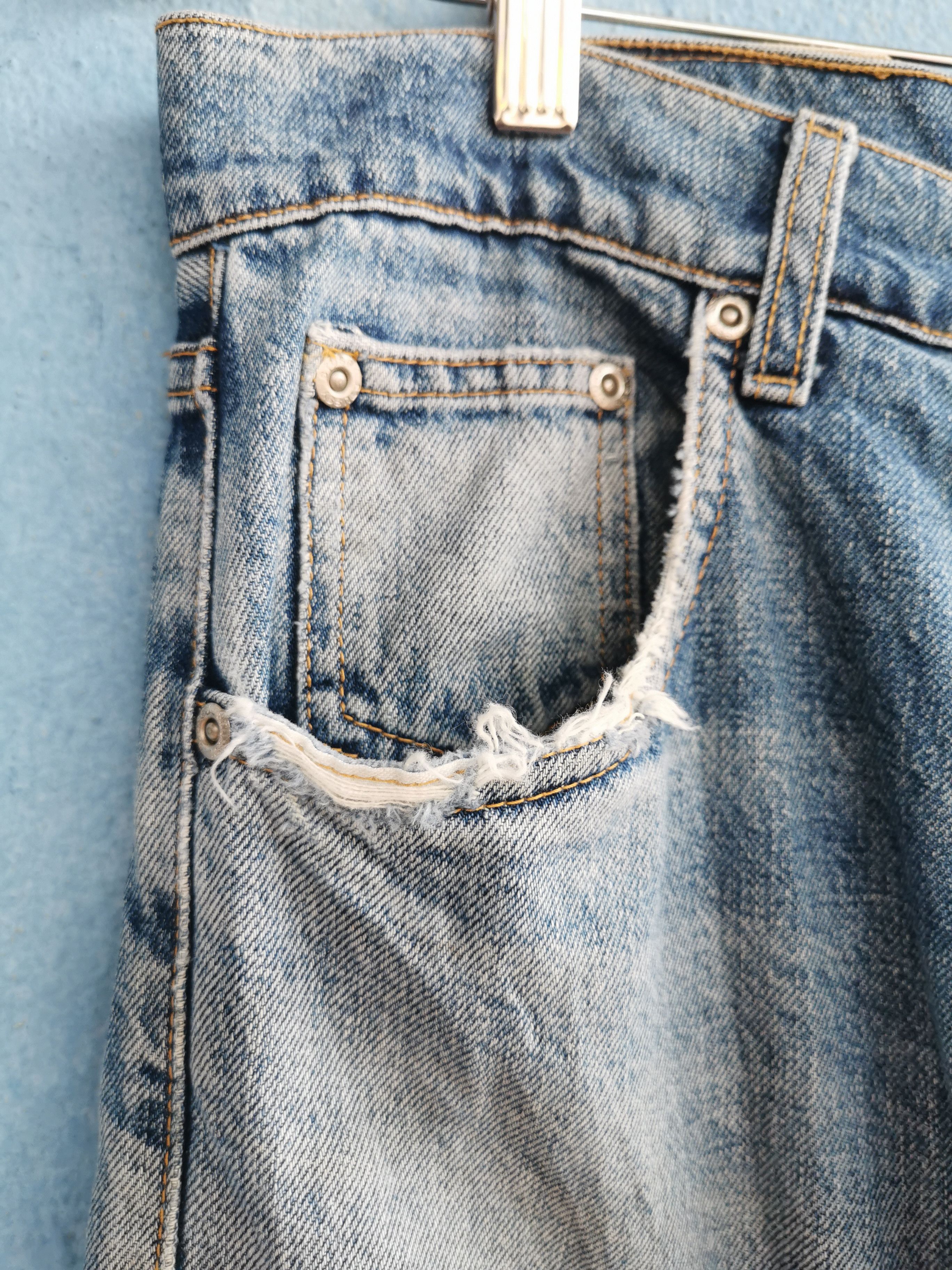 Stussy Stussy Vintage Distressed Denim Size US 32 / EU 48 - 8 Thumbnail