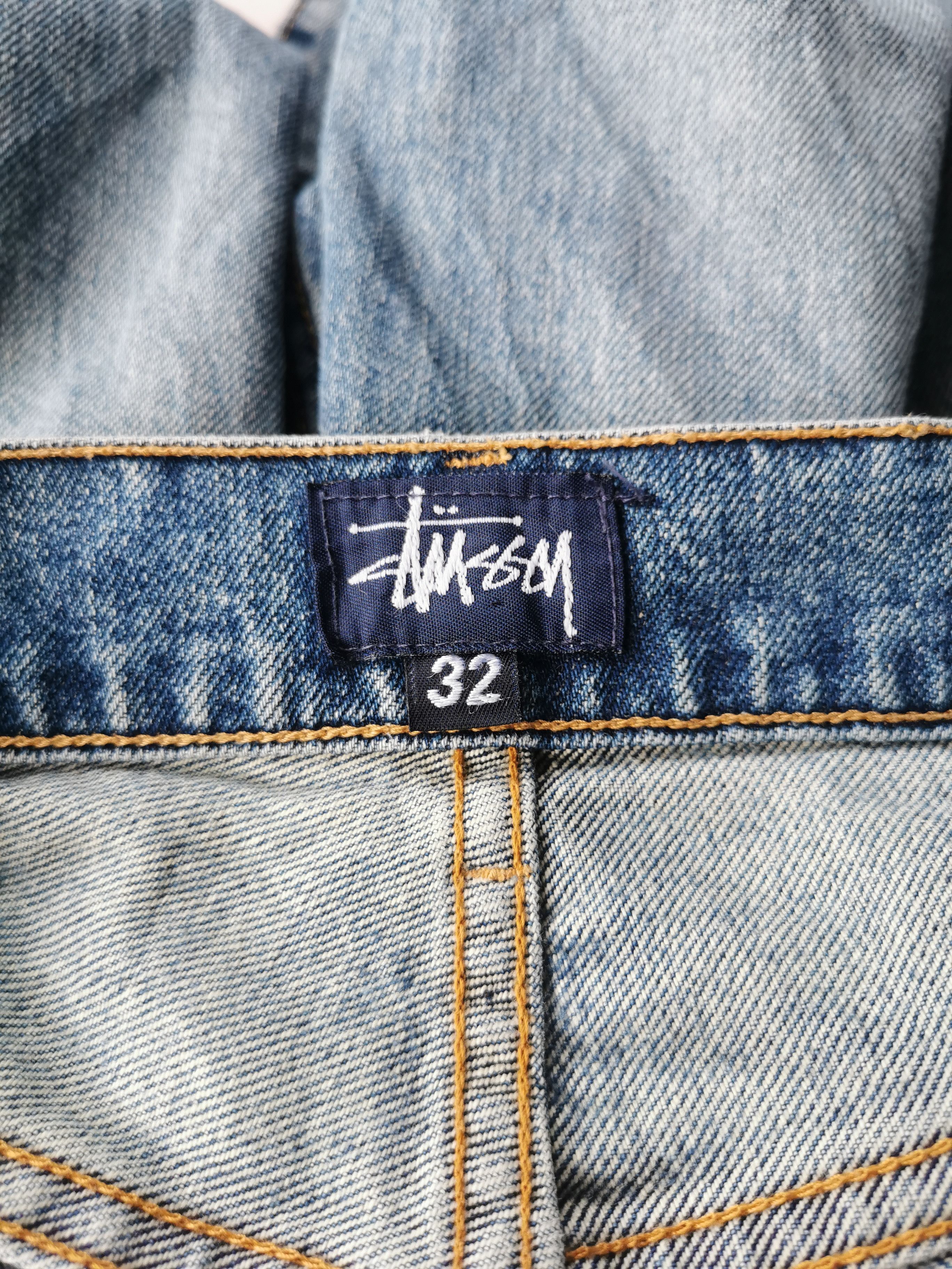 Stussy Stussy Vintage Distressed Denim Size US 32 / EU 48 - 13 Thumbnail