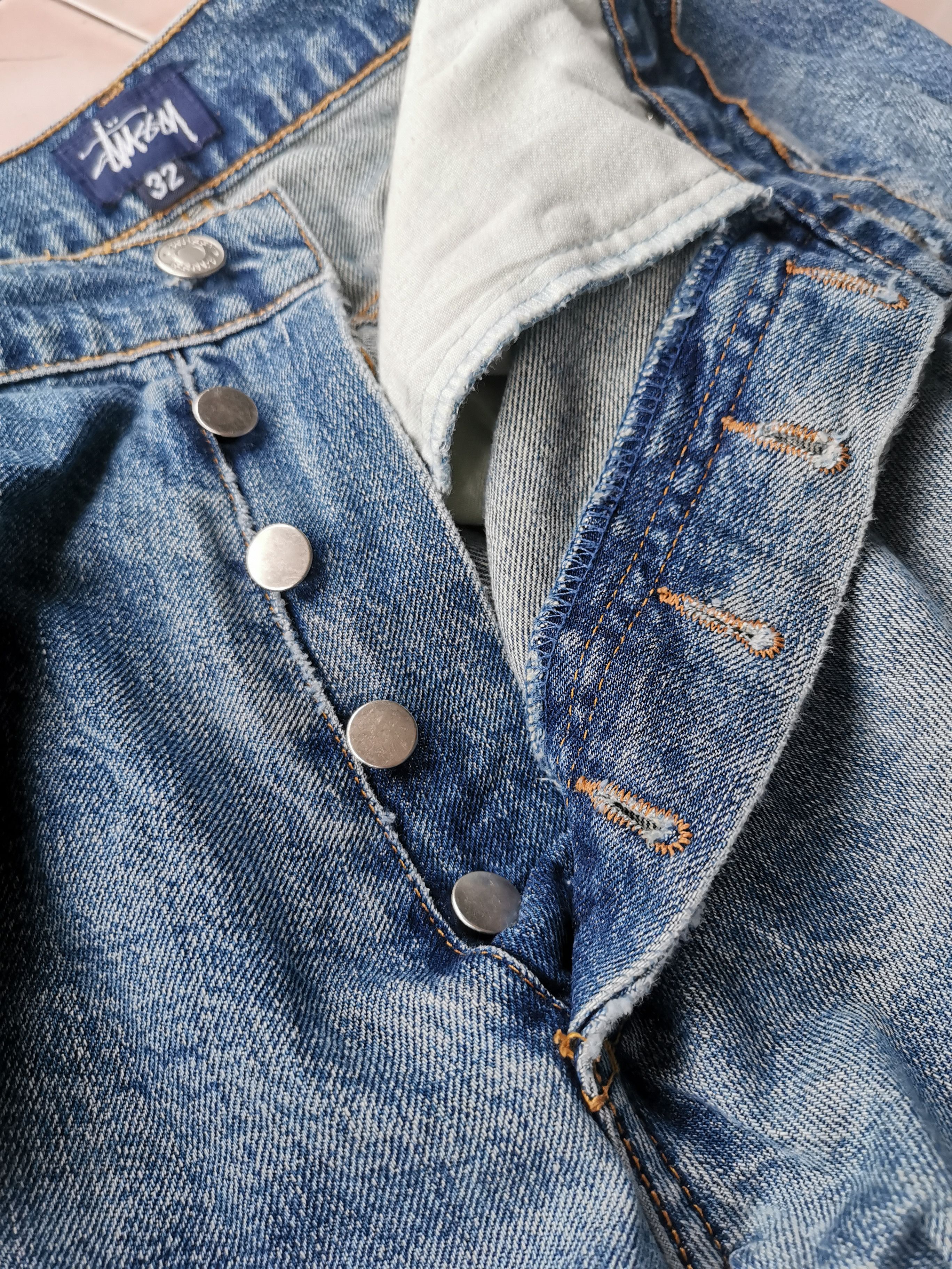 Stussy Stussy Vintage Distressed Denim Size US 32 / EU 48 - 4 Thumbnail