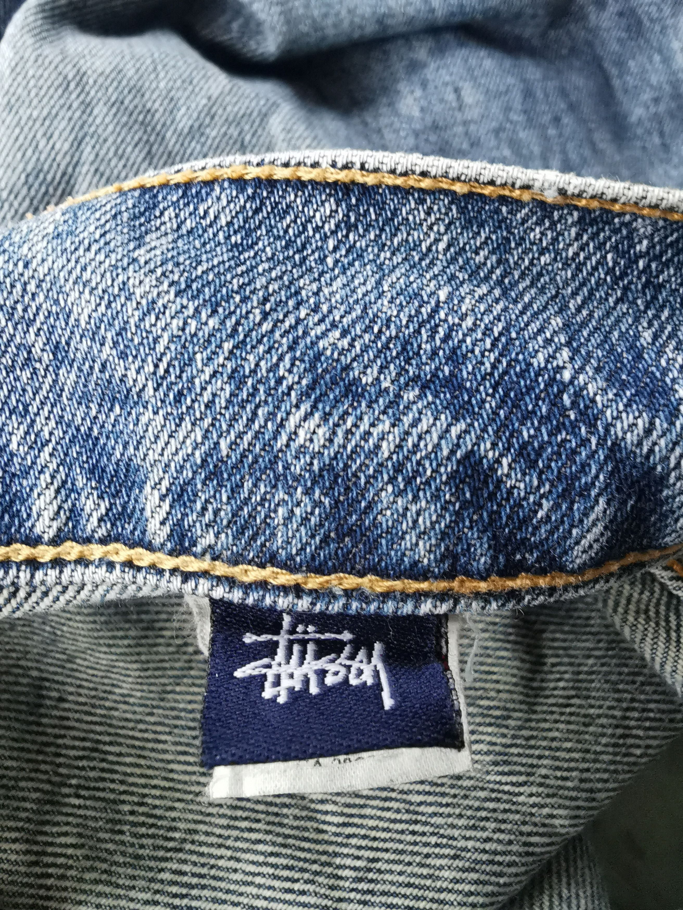 Stussy Stussy Vintage Distressed Denim Size US 32 / EU 48 - 14 Thumbnail