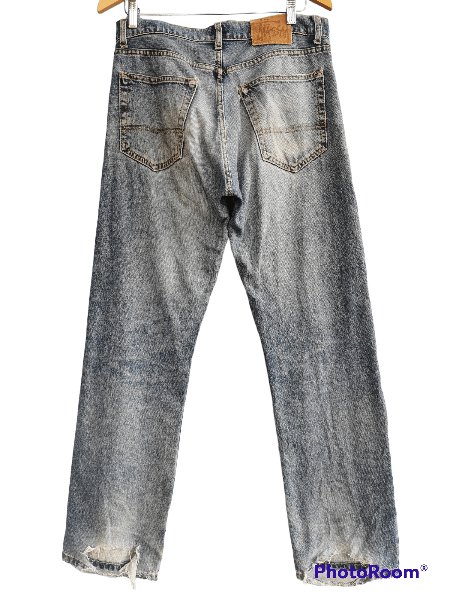 Stussy Stussy Vintage Distressed Denim Size US 32 / EU 48 - 2 Thumbnail