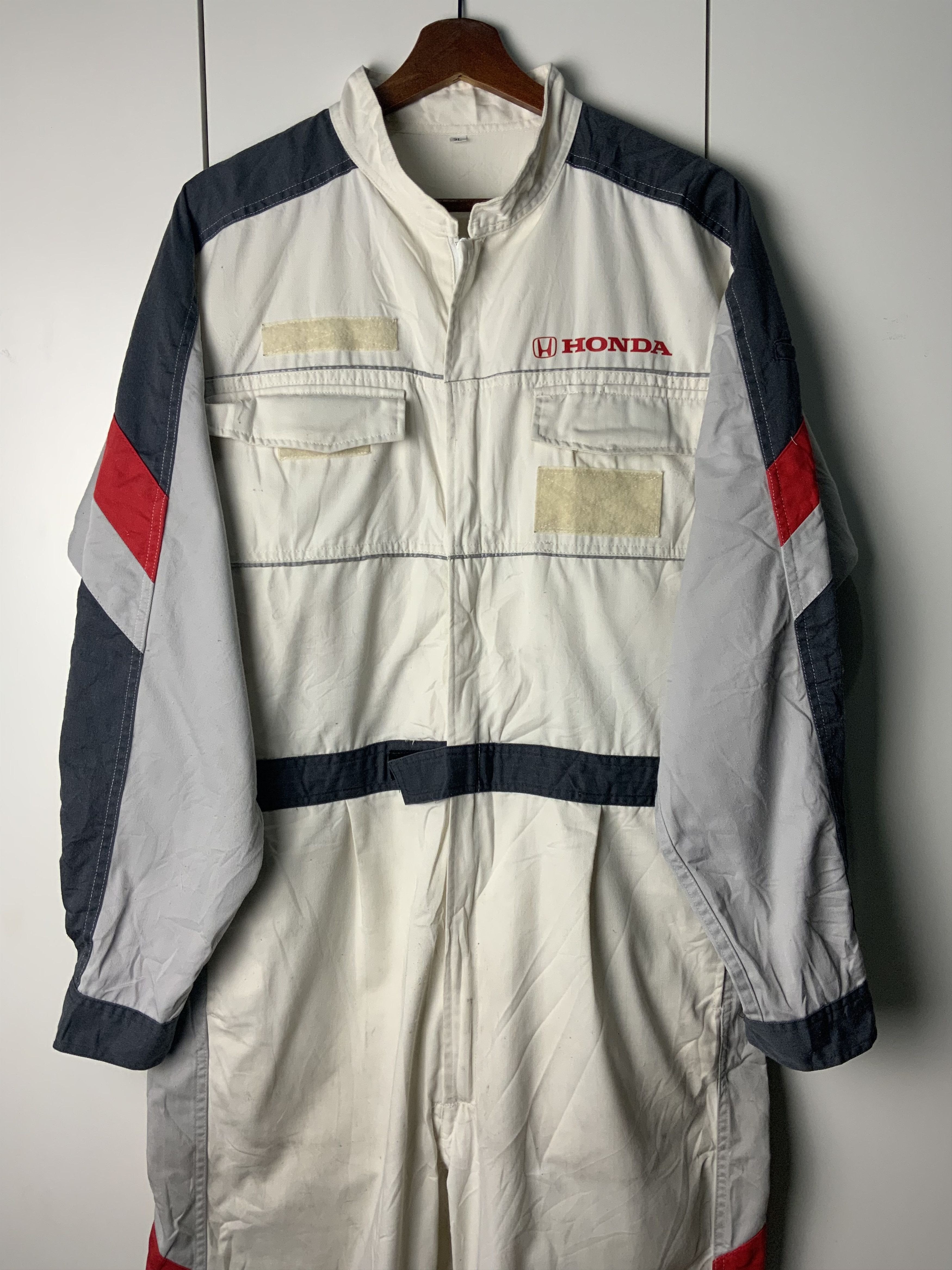 Honda Honda Workers Gear Fade Stain Coverall Japan Size US 39 - 3 Thumbnail