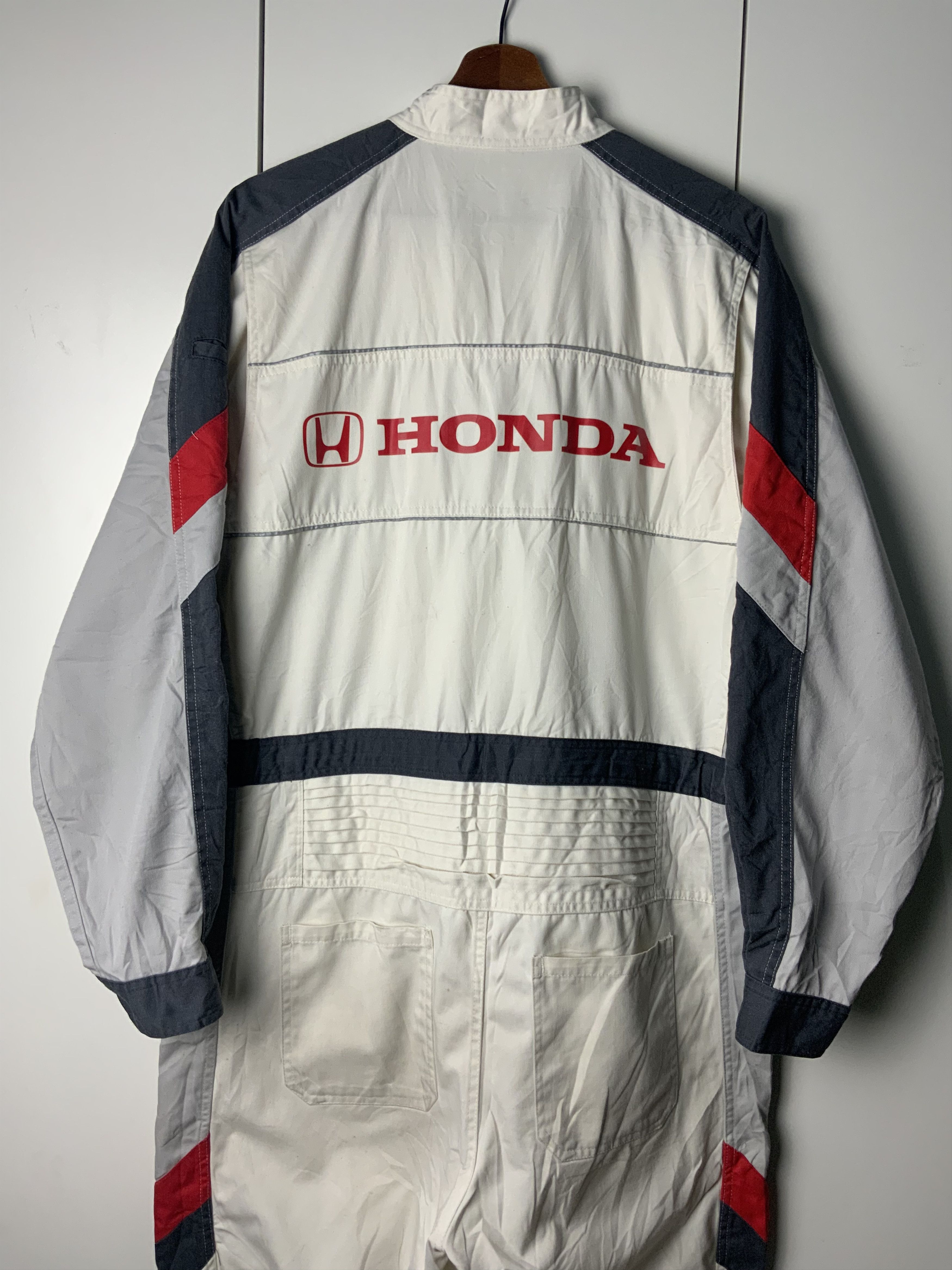 Honda Honda Workers Gear Fade Stain Coverall Japan Size US 39 - 2 Thumbnail