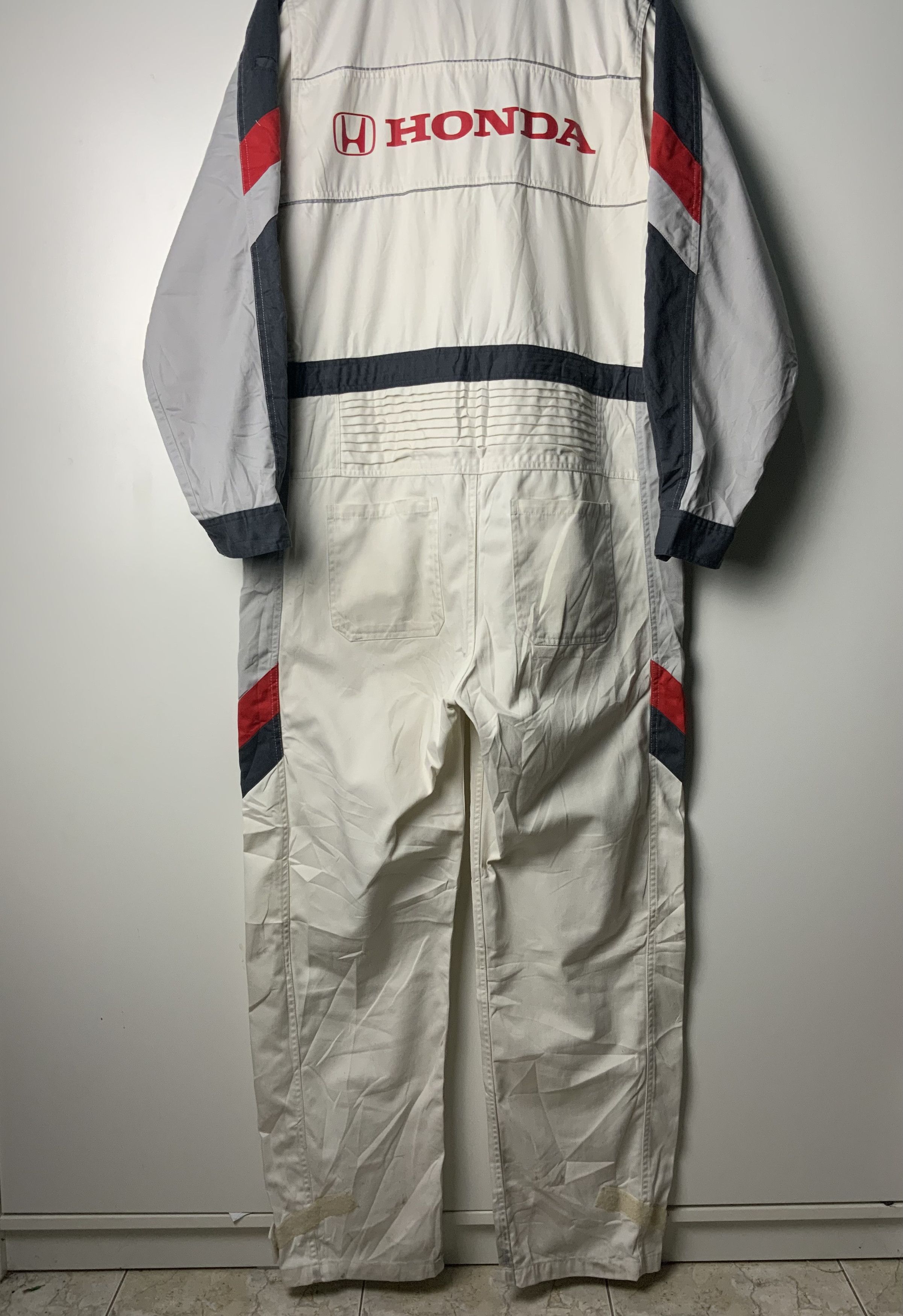 Honda Honda Workers Gear Fade Stain Coverall Japan Size US 39 - 12 Thumbnail