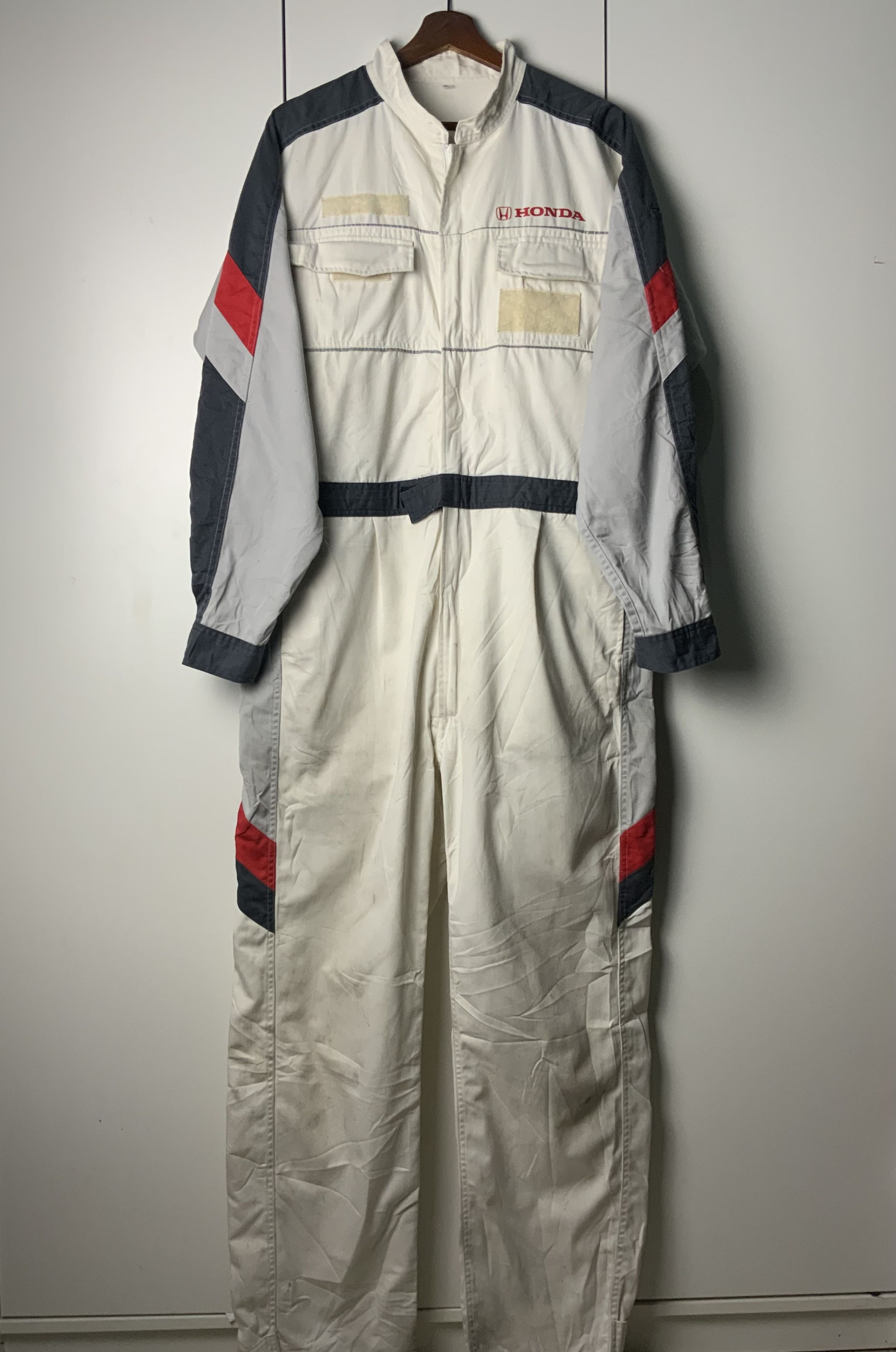 Honda Honda Workers Gear Fade Stain Coverall Japan Size US 39 - 1 Thumbnail