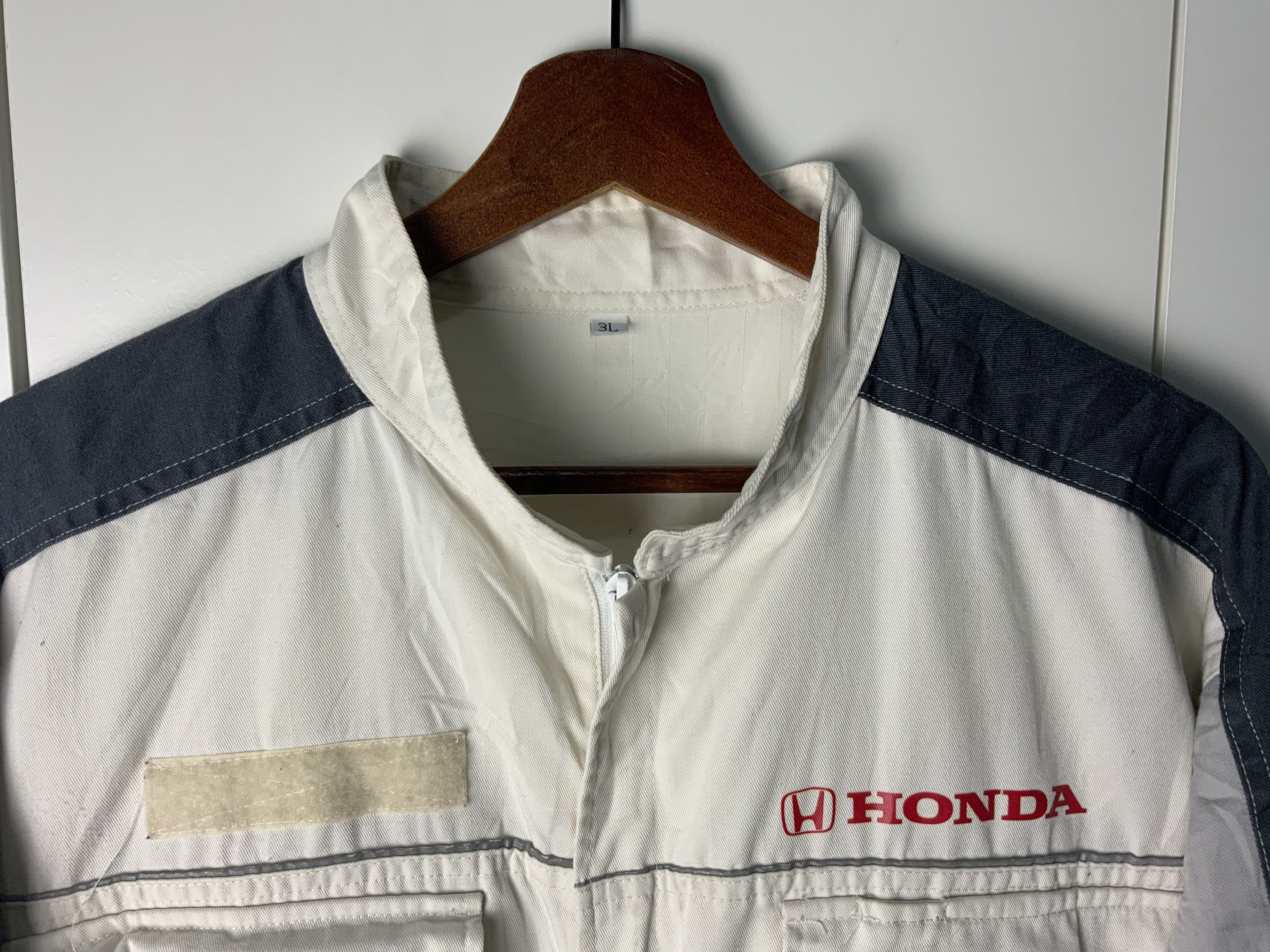 Honda Honda Workers Gear Fade Stain Coverall Japan Size US 39 - 6 Thumbnail