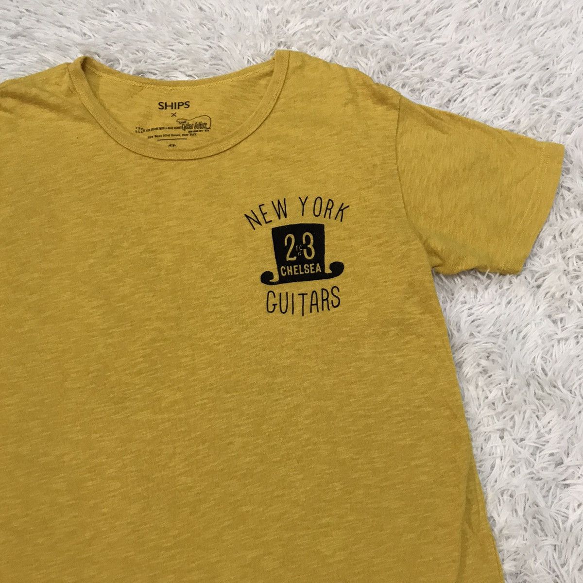 Japanese Brand × Other × SHIPS Ships x chelsea guitar new york tshirt Size US M / EU 48-50 / 2 - 7 Thumbnail