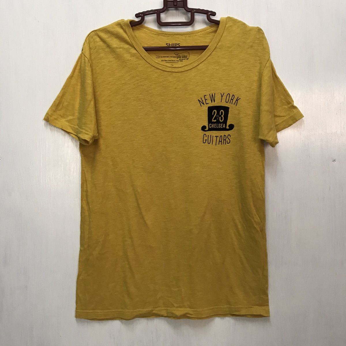 Japanese Brand × Other × SHIPS Ships x chelsea guitar new york tshirt Size US M / EU 48-50 / 2 - 2 Thumbnail