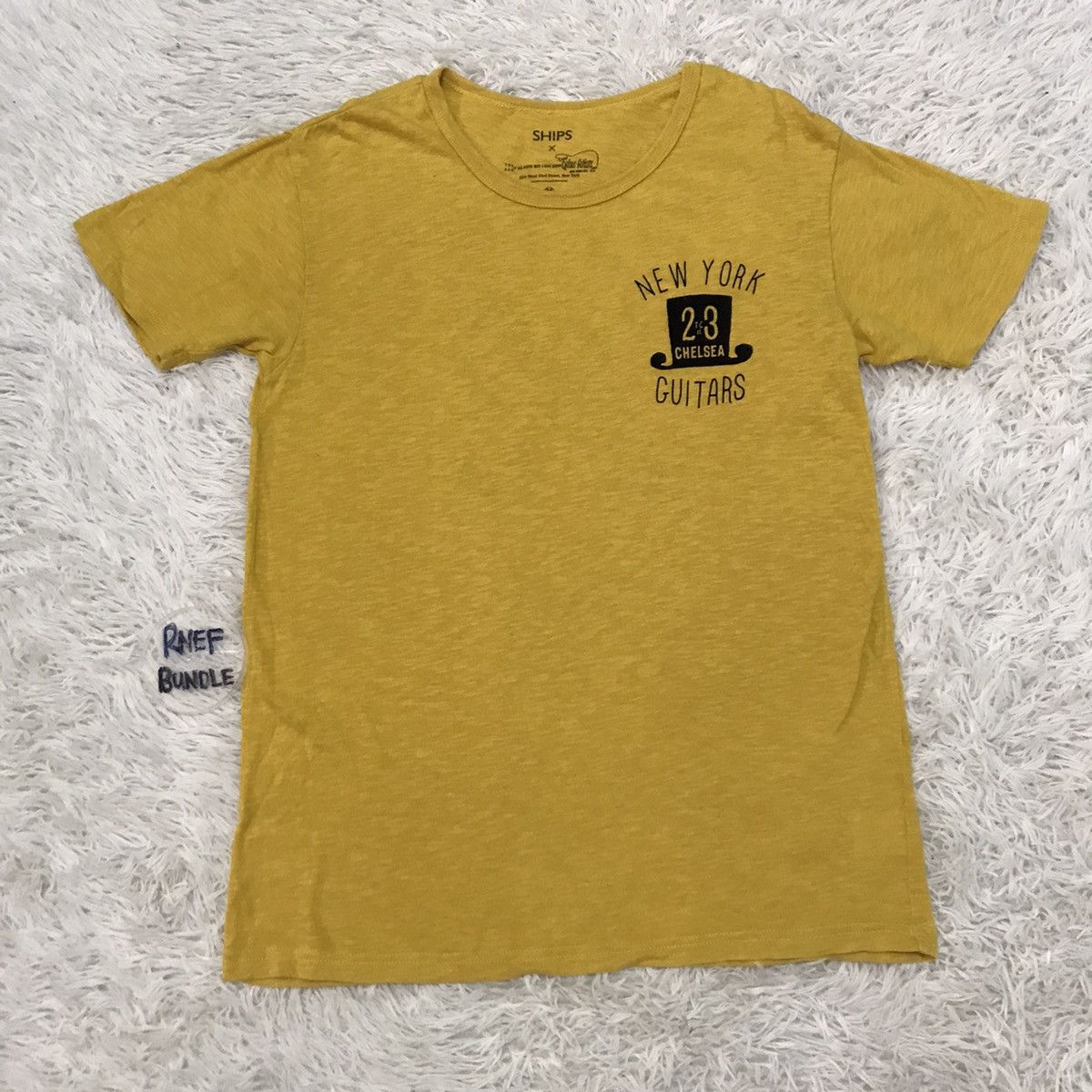 Japanese Brand × Other × SHIPS Ships x chelsea guitar new york tshirt Size US M / EU 48-50 / 2 - 14 Thumbnail