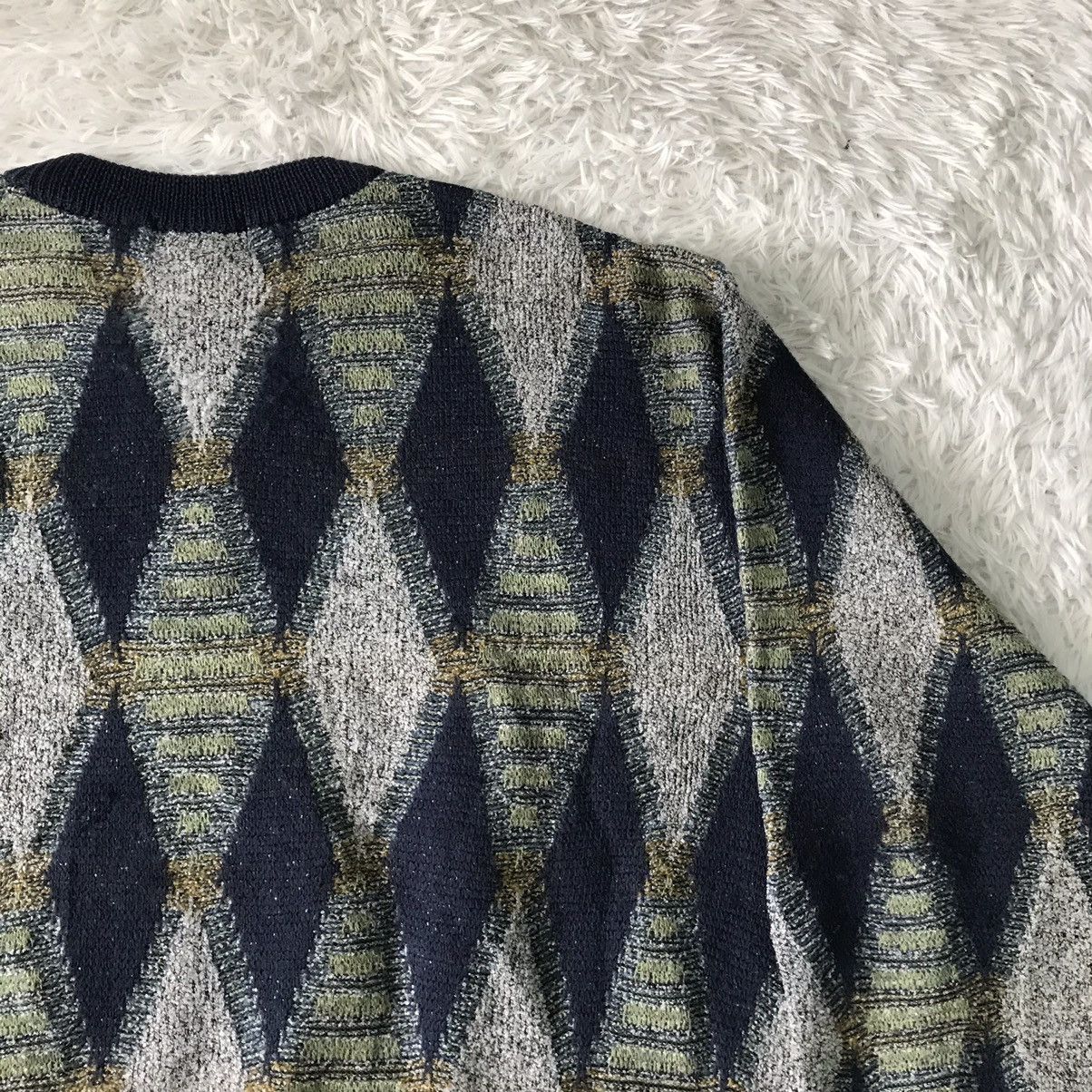 Japanese Brand Vtg Crocodile Nice Art Knit Sweater Jumper Size US L / EU 52-54 / 3 - 9 Thumbnail
